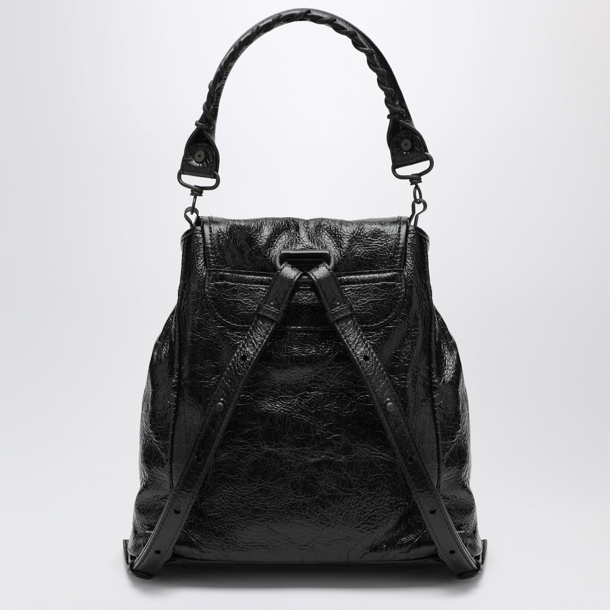 Balenciaga Le City Mini Black Lambskin Backpack Women BALENCIAGA