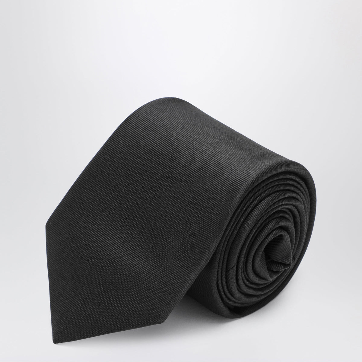 Gucci Black Silk Tie Men GUCCI