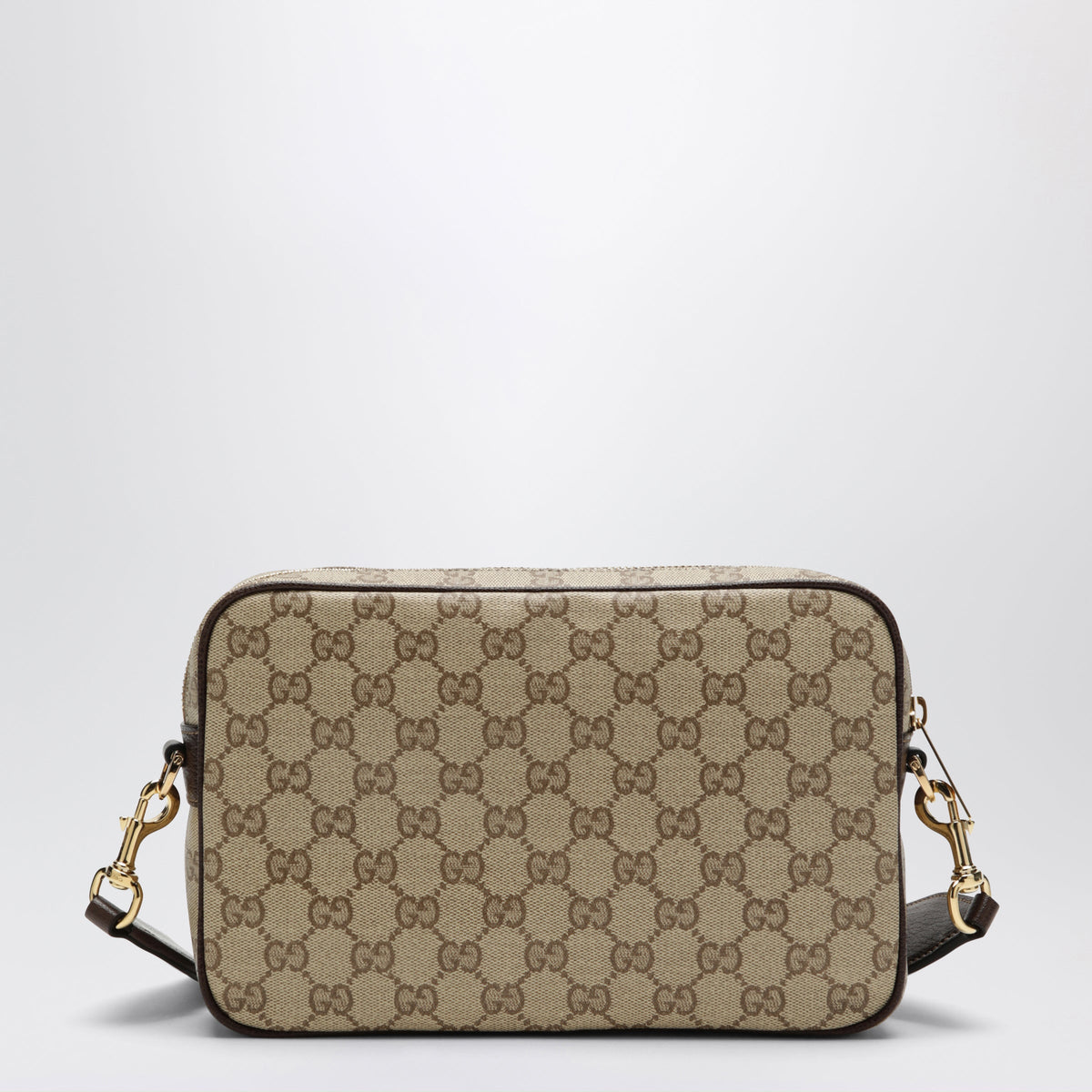 Gucci Small Shoulder Bag In Coated Gg Fabric Men GUCCI