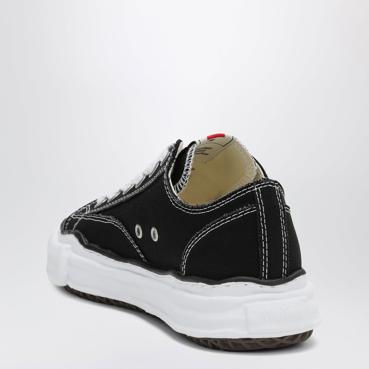 Maison Mihara Yasuhiro Black Peterson Low Sneakers In Canvas Men MAISON MIHARA YASUHIRO
