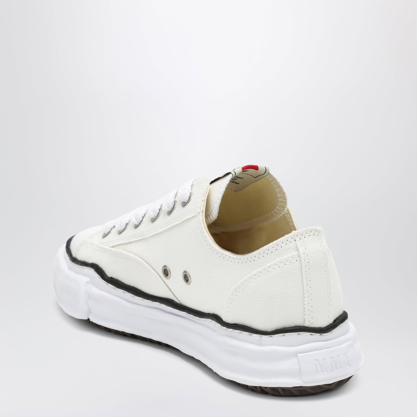 Maison Mihara Yasuhiro White Peterson Low Sneakers In Canvas Men MAISON MIHARA YASUHIRO