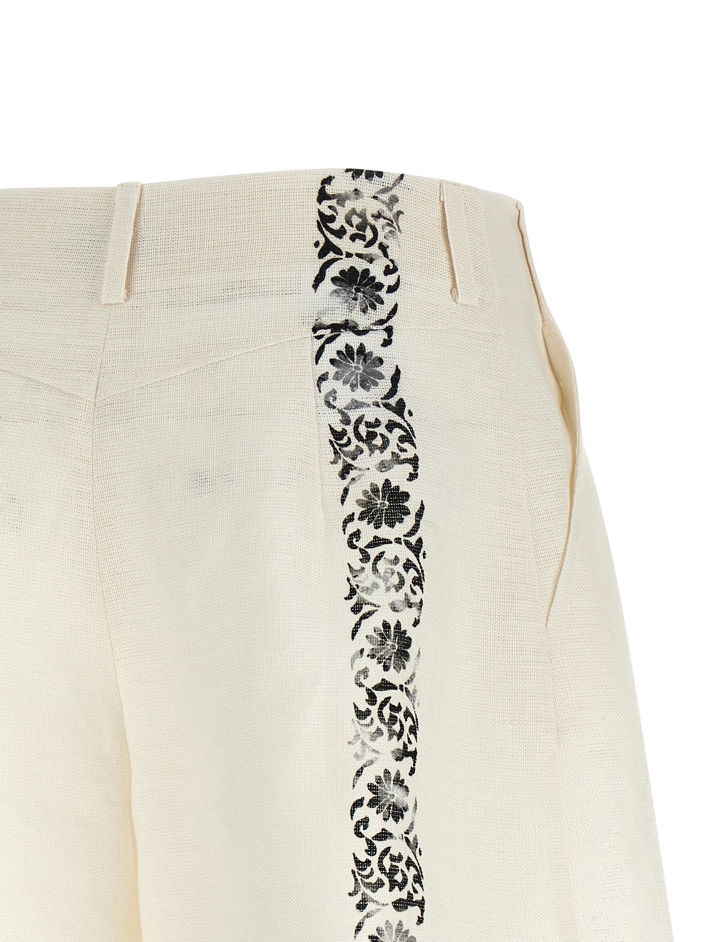 Alberta Ferretti Women 'Fortuny' Linen Shorts ALBERTA FERRETTI