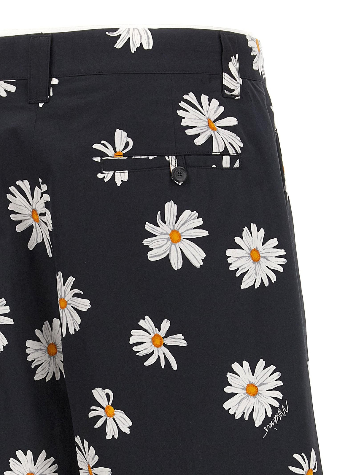 Moschino Men 'Margherite' Print Bermuda Shorts MOSCHINO