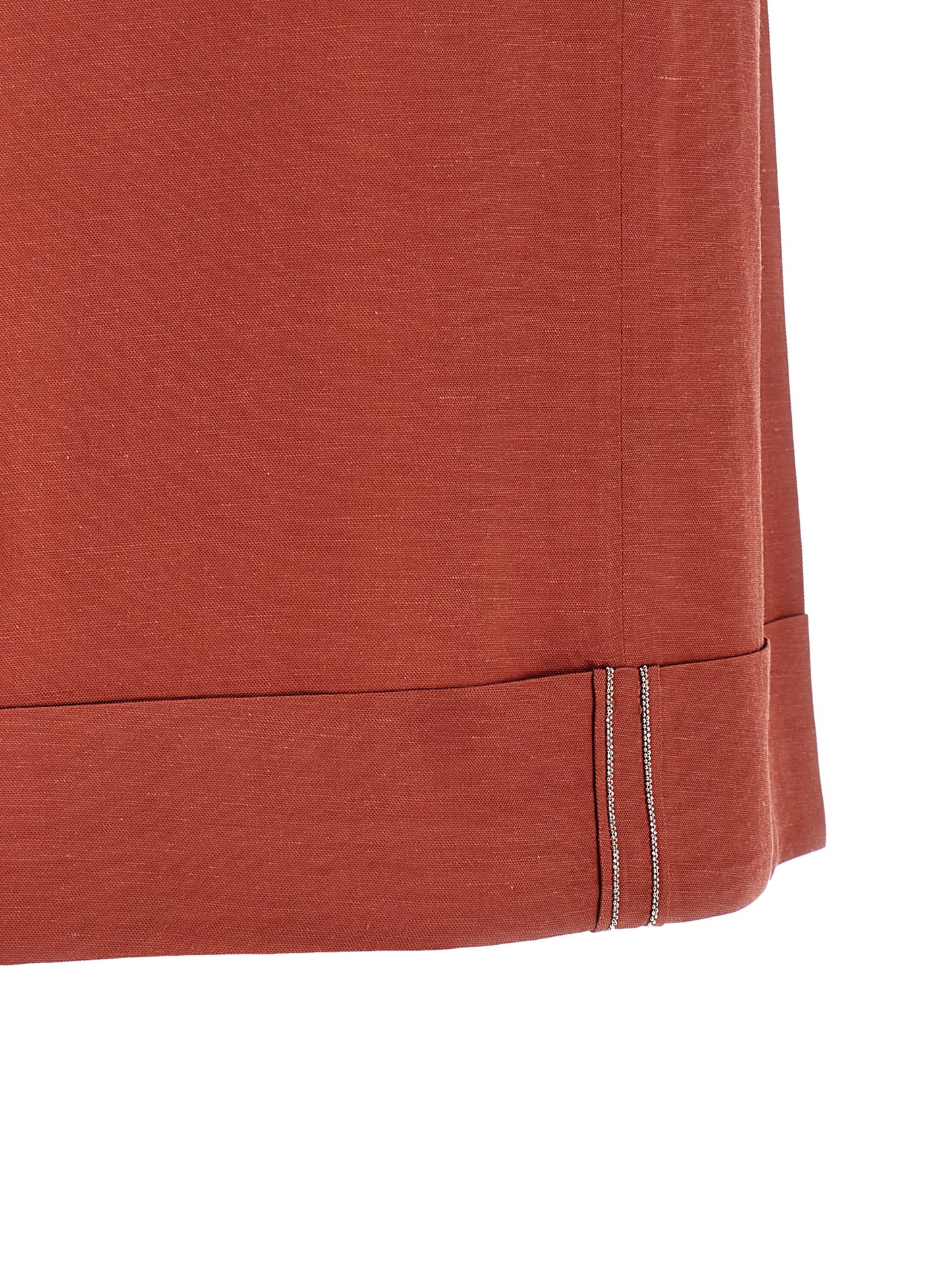 Peserico Women Linen Viscose Bermuda Shorts PESERICO