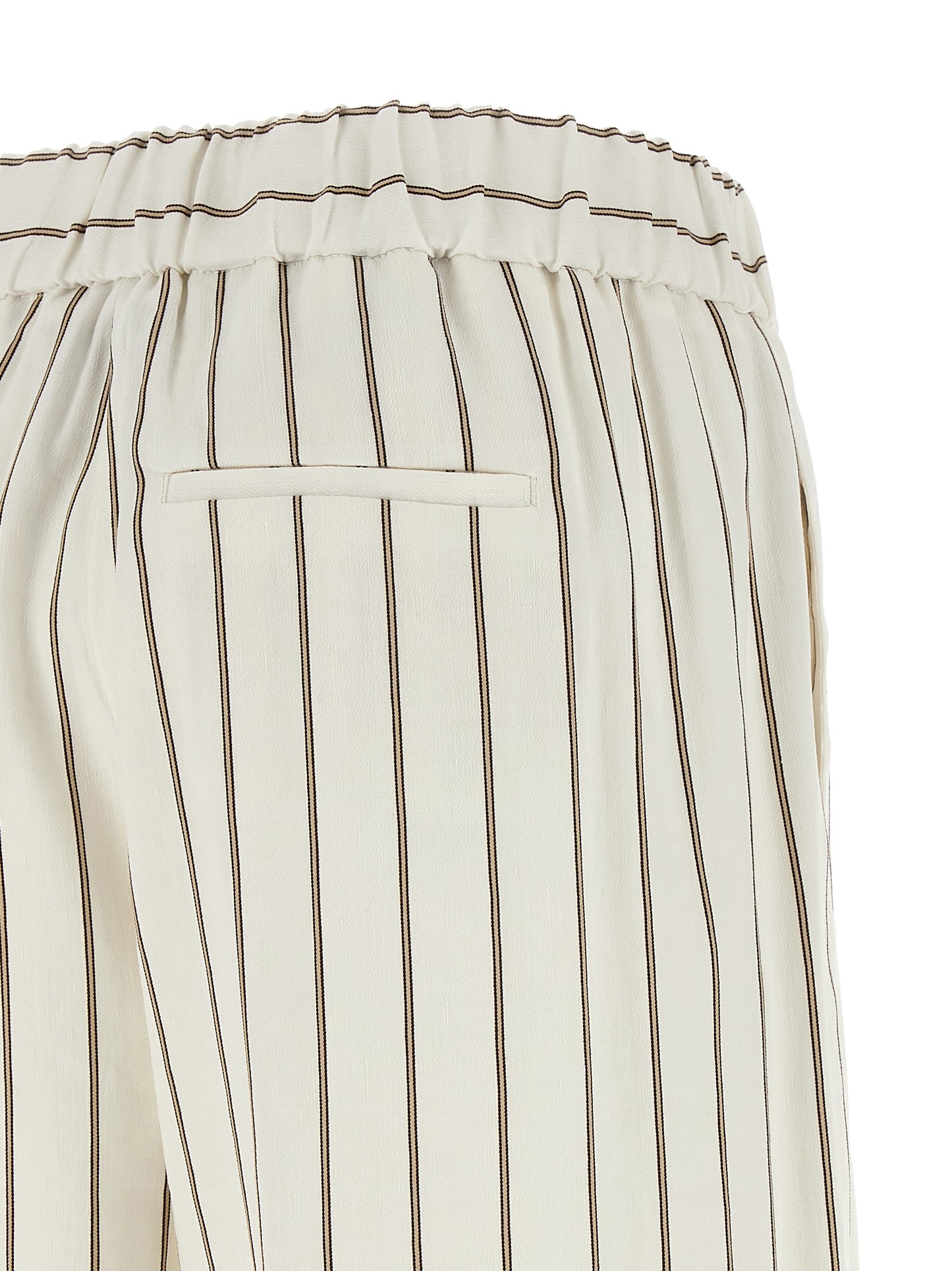 Peserico Women Pinstriped Twill Pants PESERICO