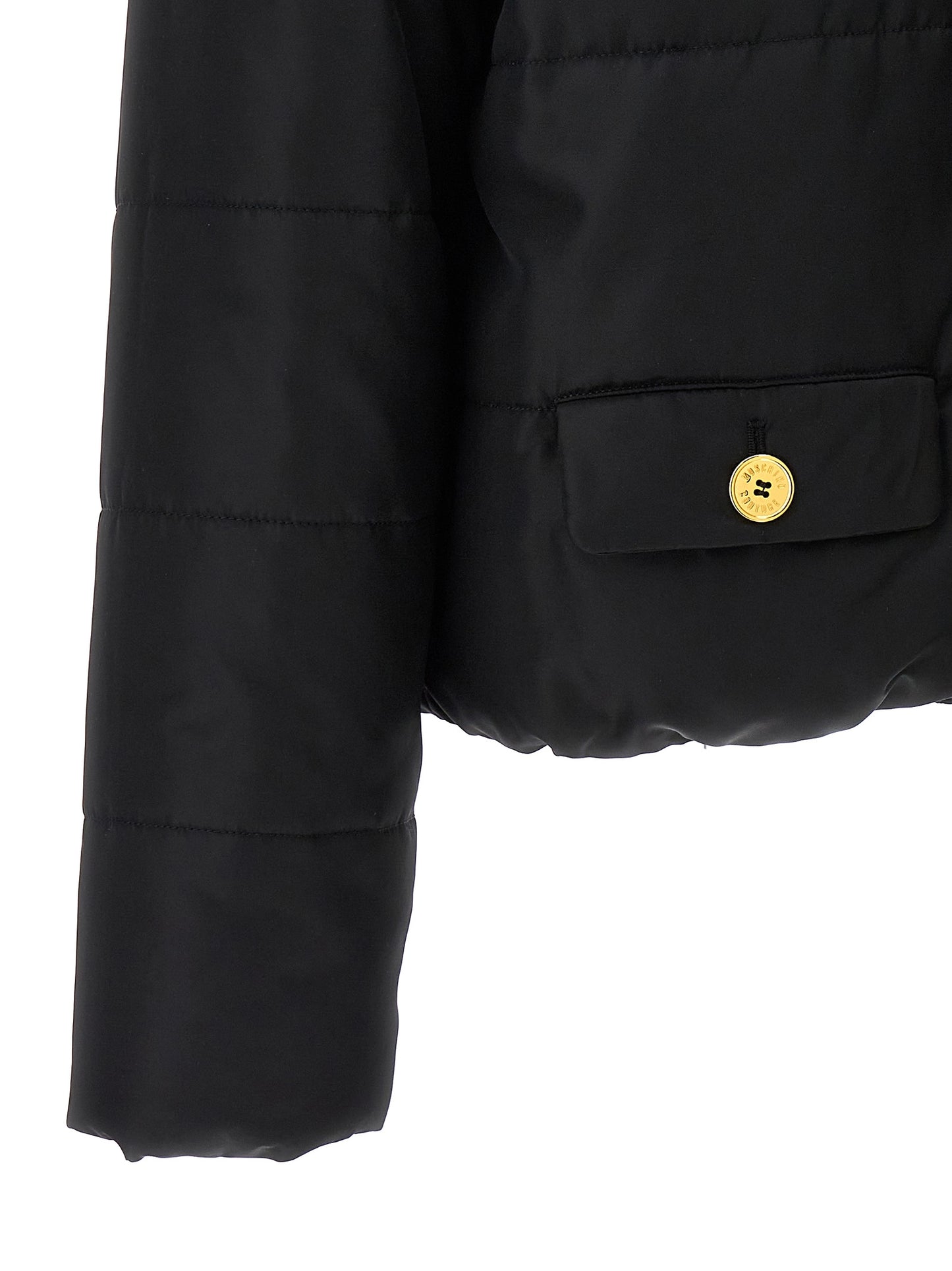 Moschino Women Logo Button Down Jacket MOSCHINO