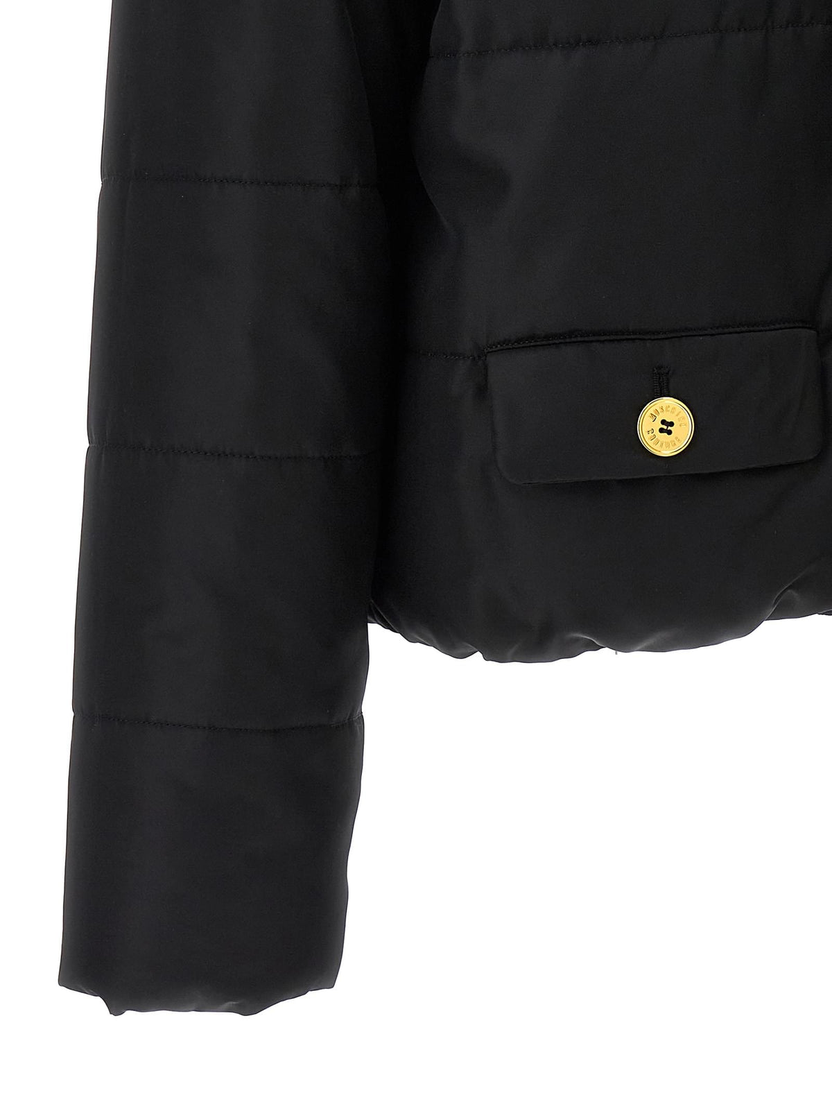 Moschino Women Logo Button Down Jacket MOSCHINO