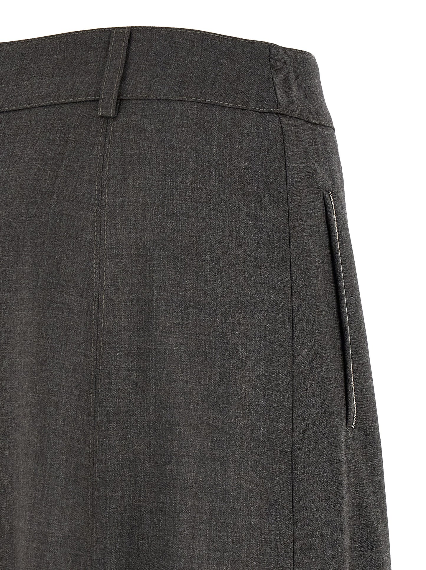 Peserico Women Flared Skirt With Loops PESERICO