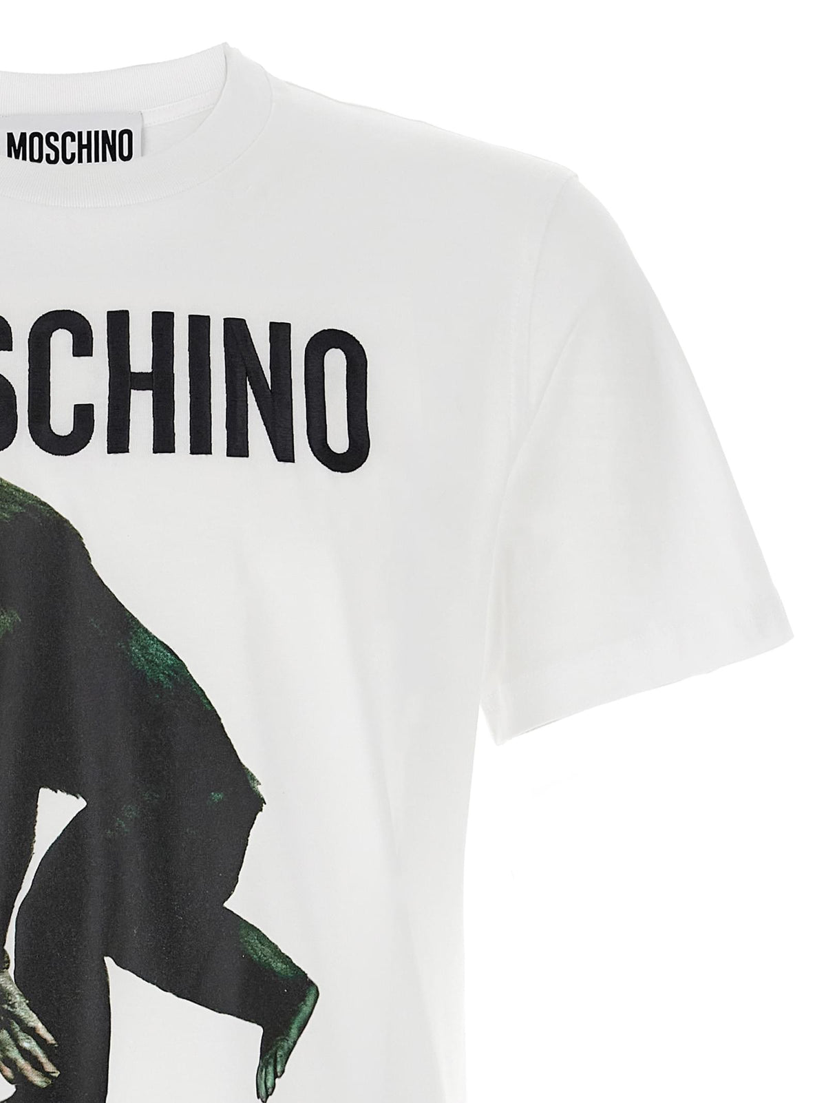 Moschino Men Logo Embroidery T-Shirt MOSCHINO