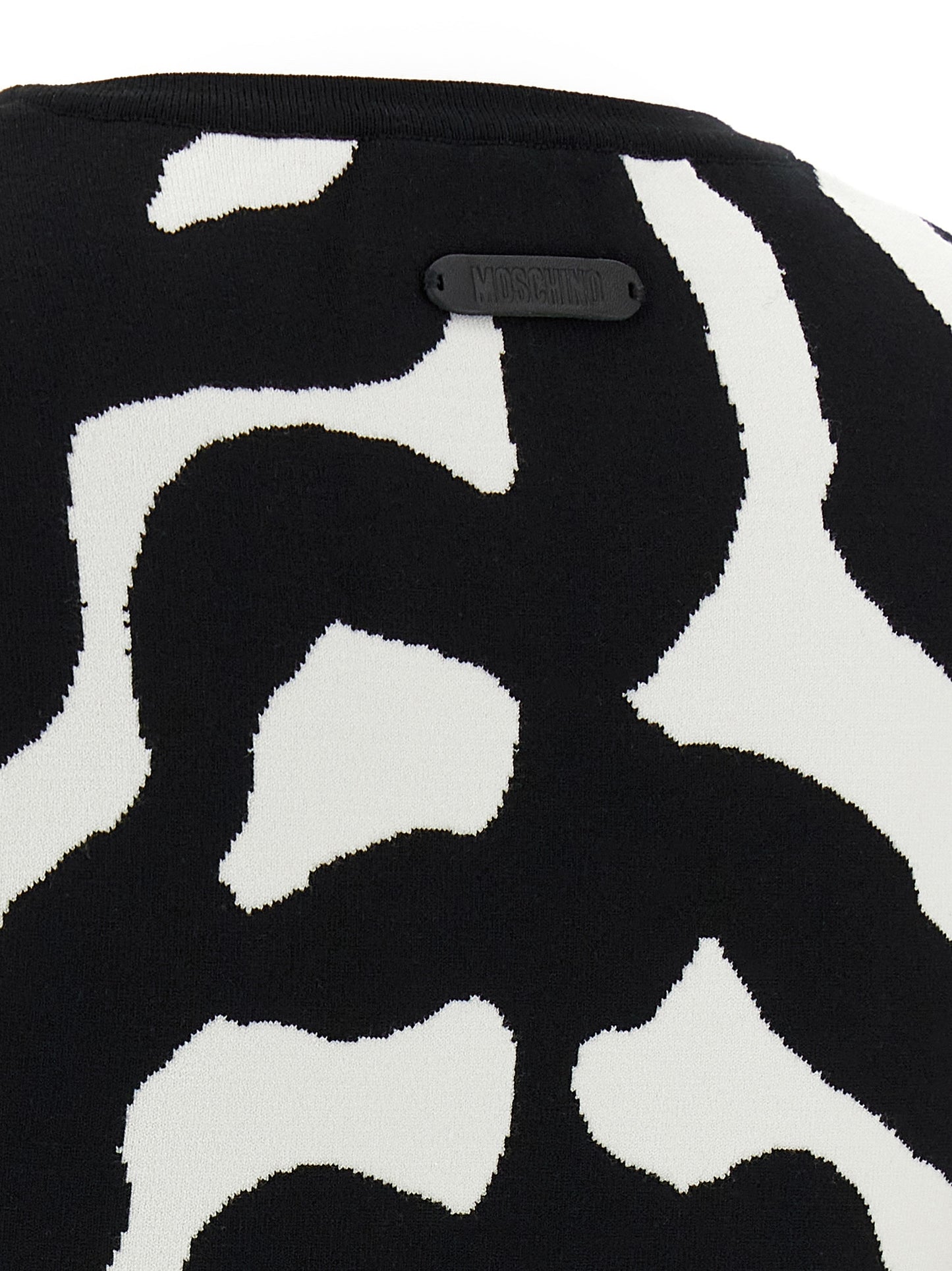Moschino Women Zebra Intarsia Sweater MOSCHINO