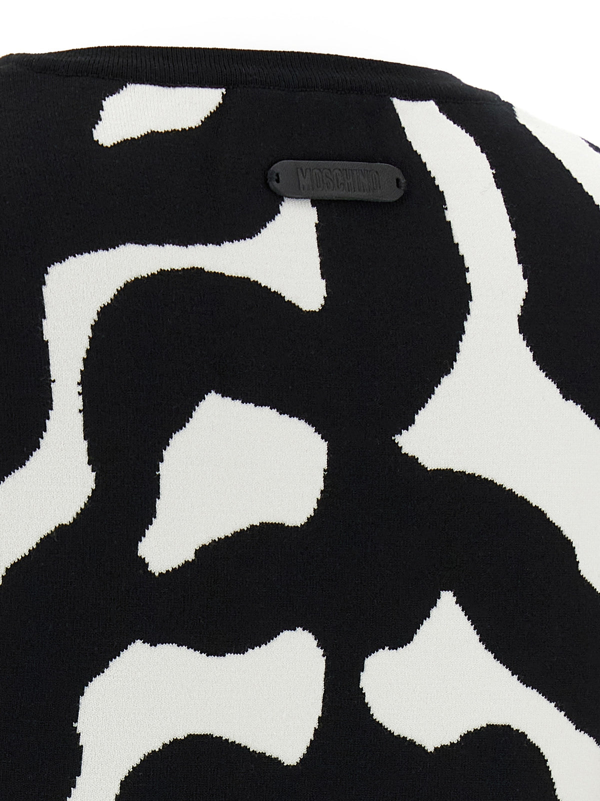 Moschino Women Zebra Intarsia Sweater MOSCHINO
