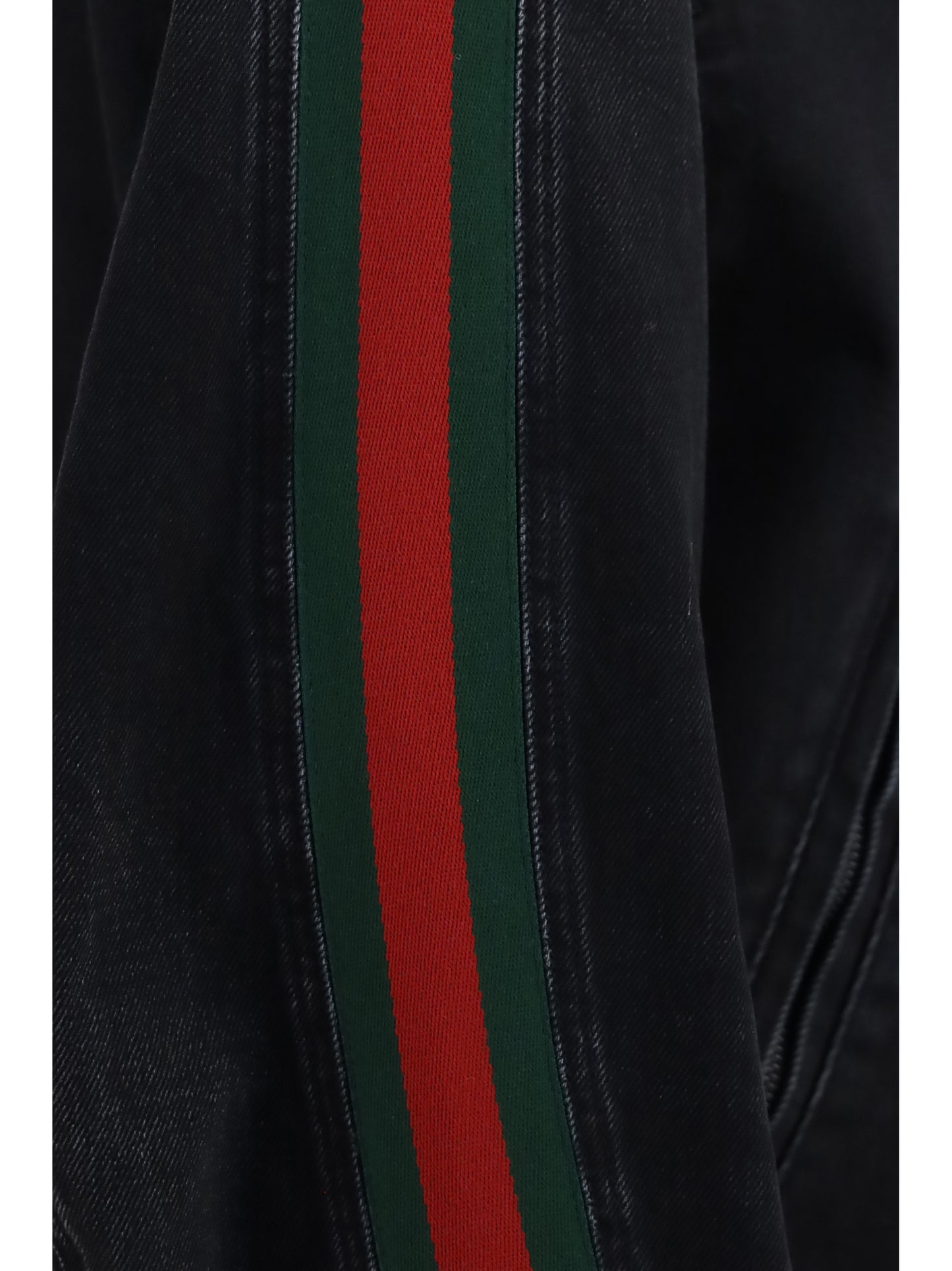 Gucci Men Cotton Denim Biker Jacket GUCCI
