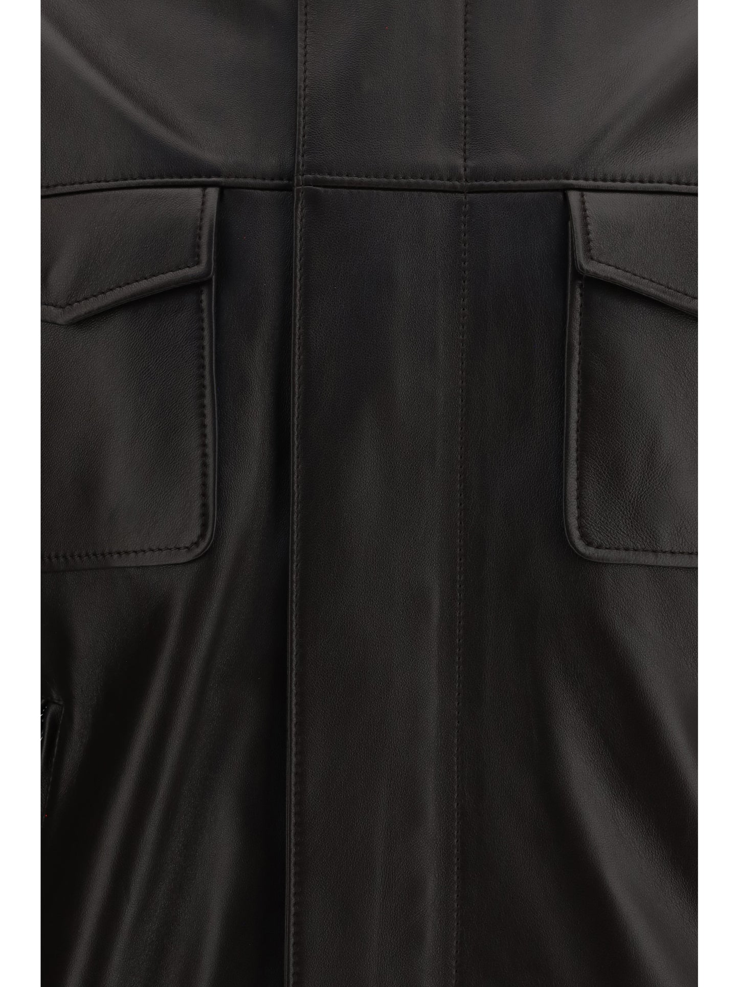 Dolce & Gabbana Men Lambskin Jacket With Zip DOLCE & GABBANA