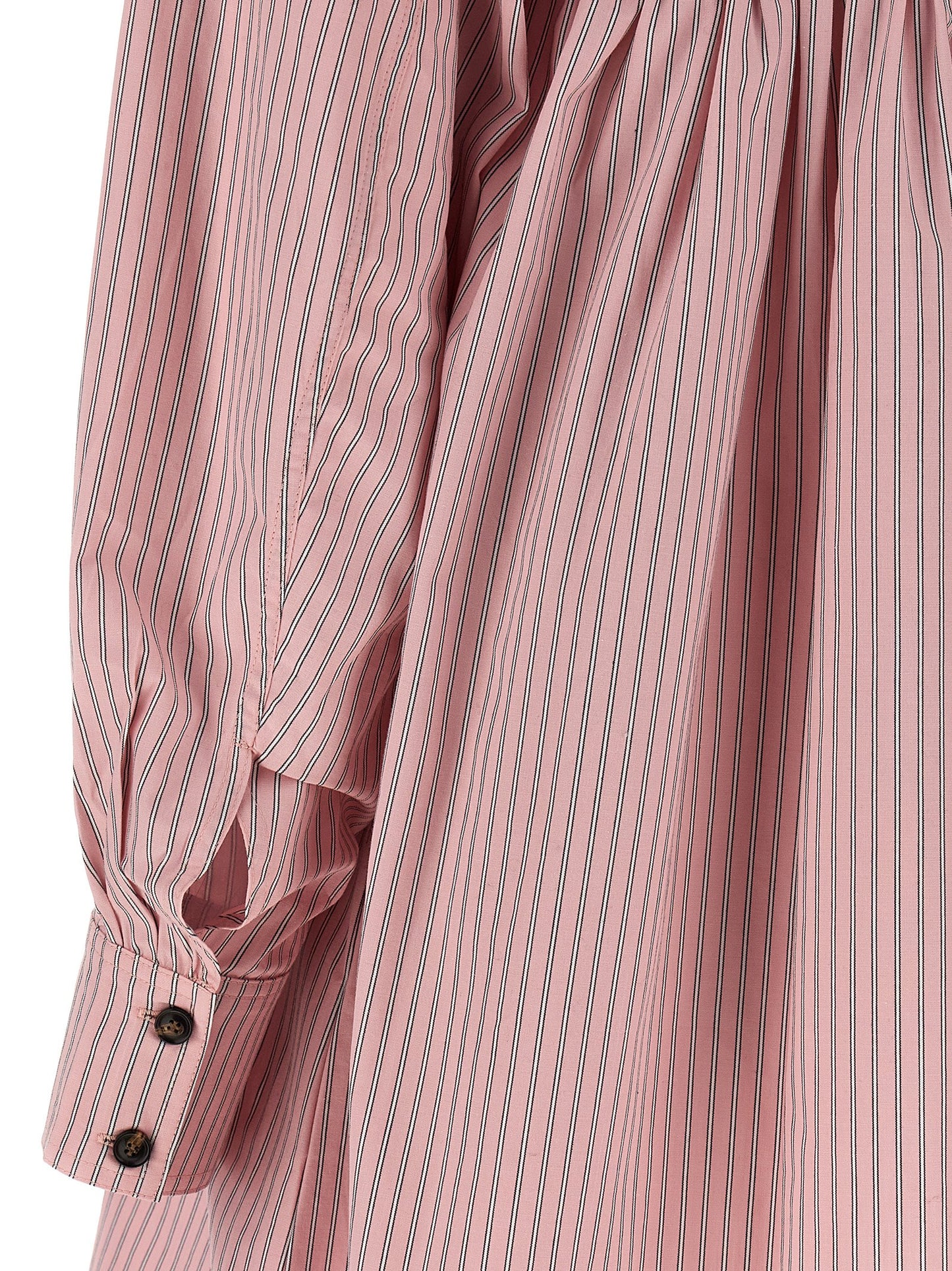 Ganni Women Striped Dress GANNI