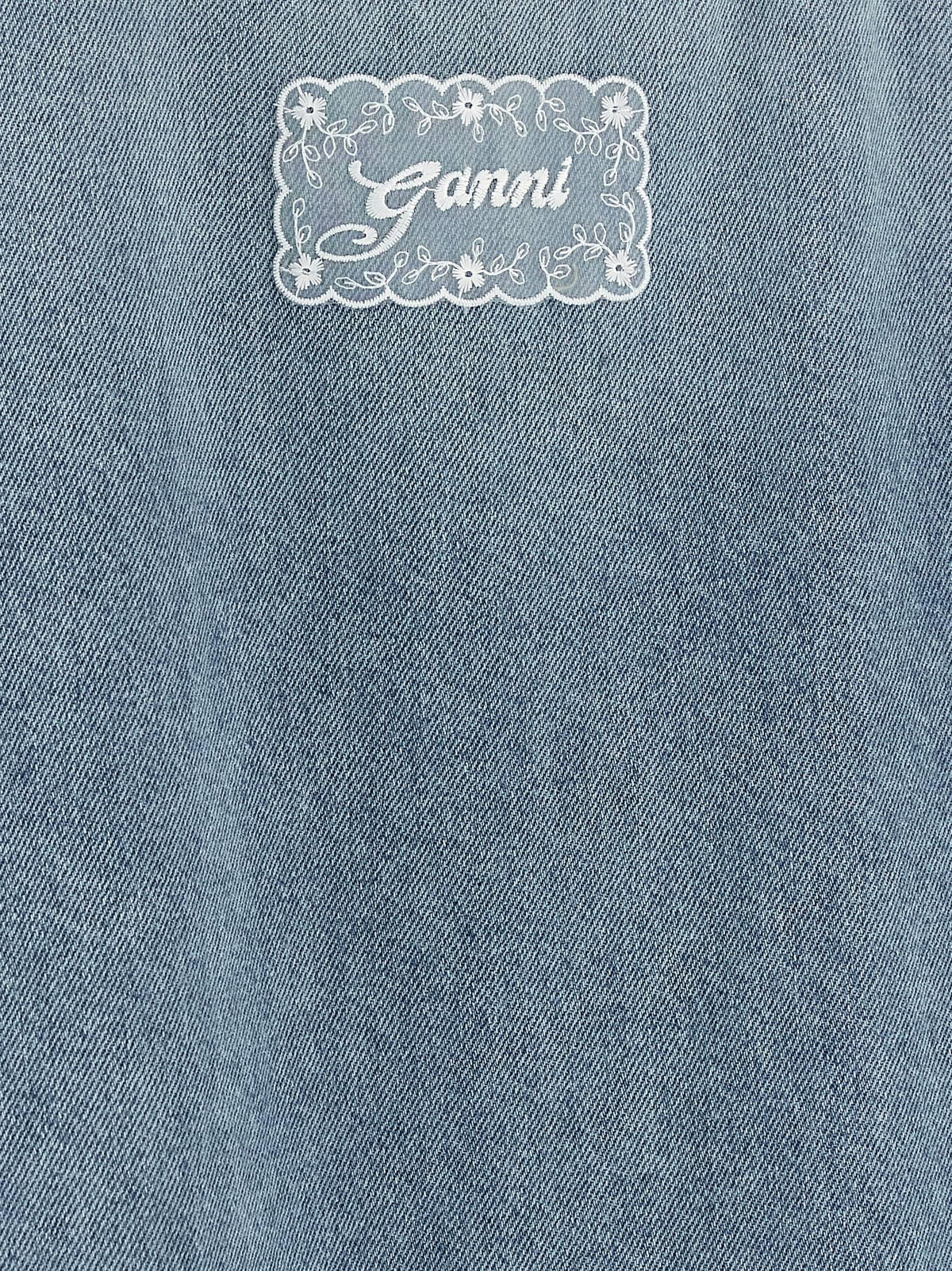 Ganni Women Denim Dress GANNI