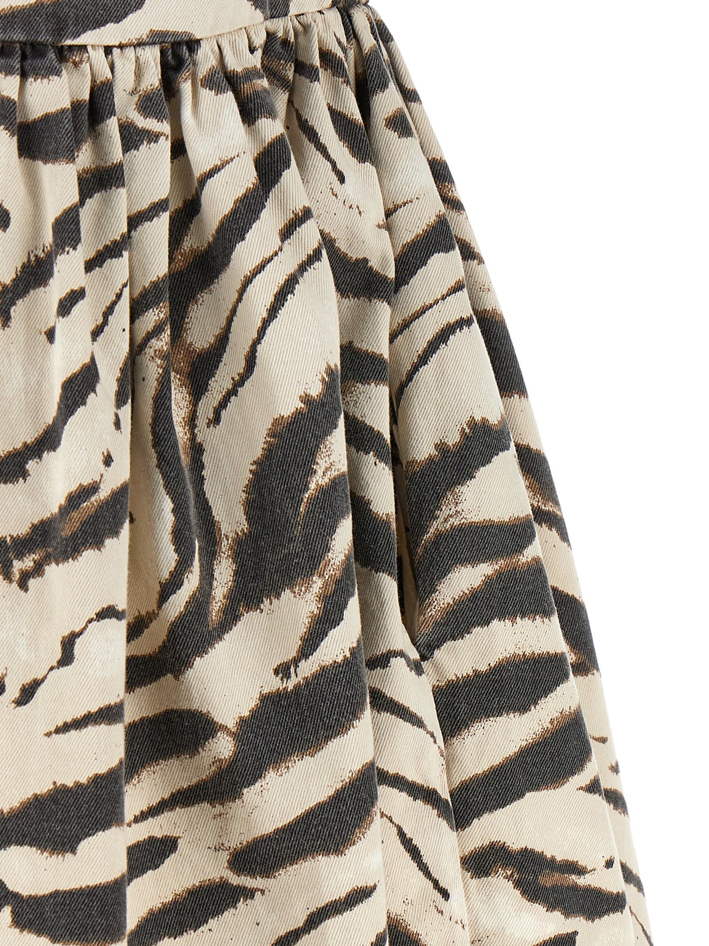 Ganni Women 'Zebra Denim' Dress GANNI