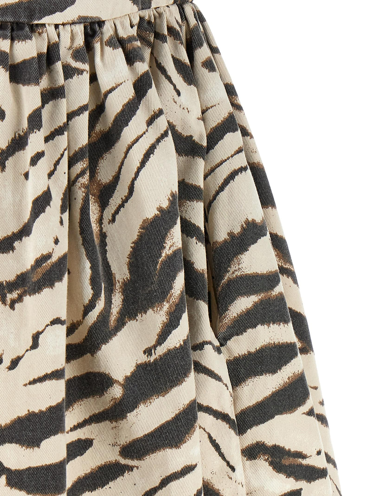 Ganni Women 'Zebra Denim' Dress GANNI