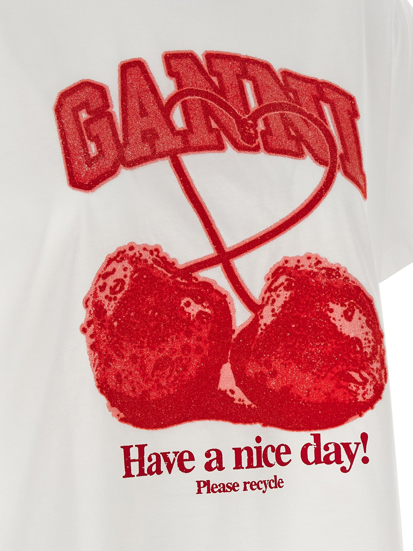 Ganni Women 'Cherry' T-Shirt GANNI