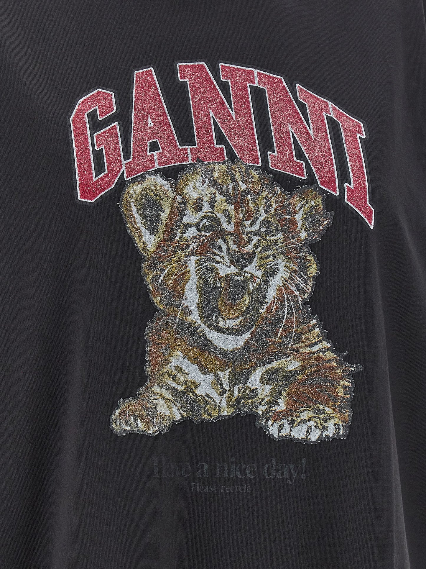 Ganni Women 'Tiger' T-Shirt GANNI