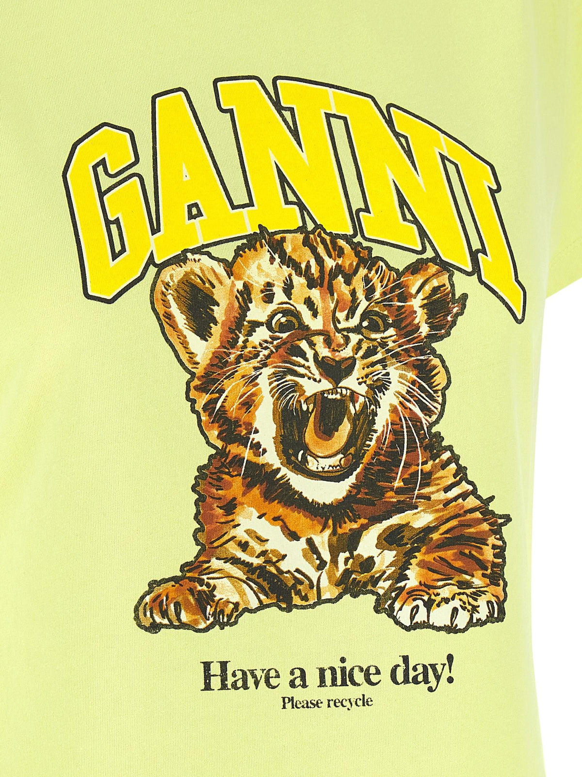 Ganni Women 'Tiger' T-Shirt GANNI