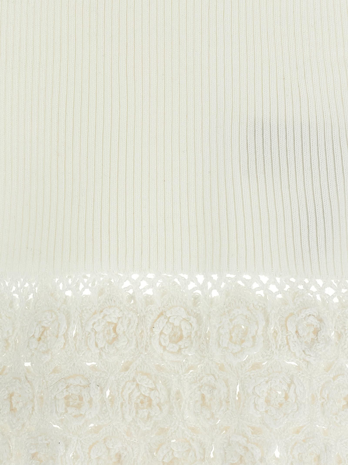 Ganni Women 'Cotton Crochet' Vest GANNI