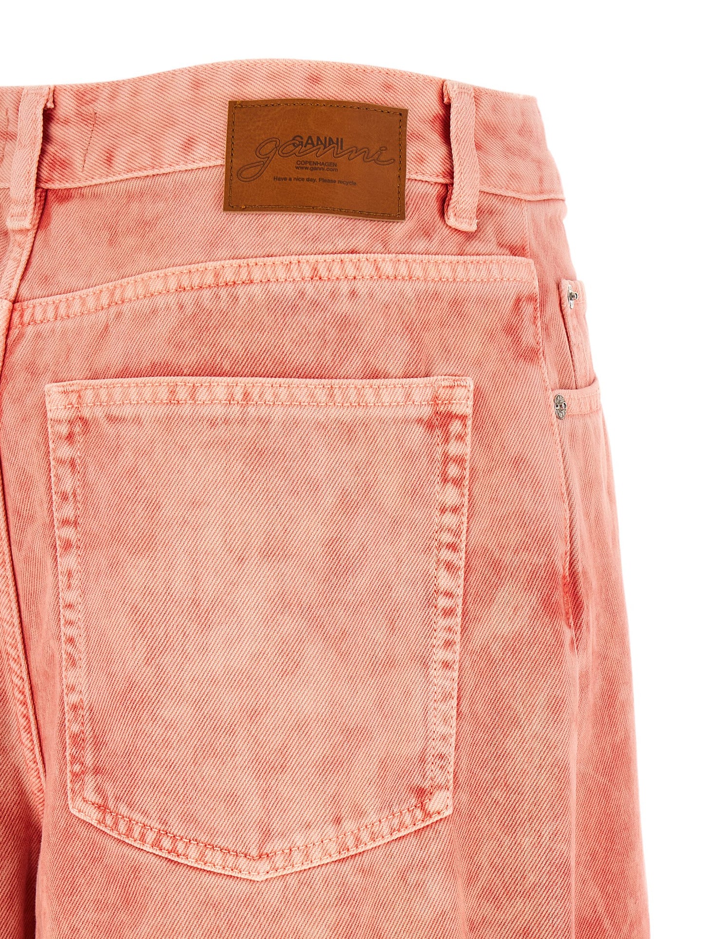 Ganni Women Cropped Jeans GANNI