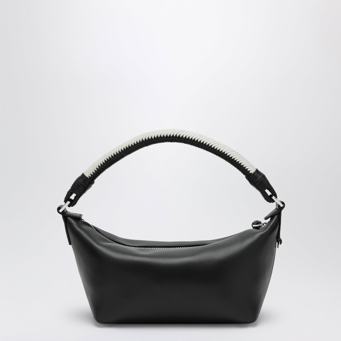 Loewe Cala Mini Bag In Soft Nappa Lambskin Black And White Women LOEWE