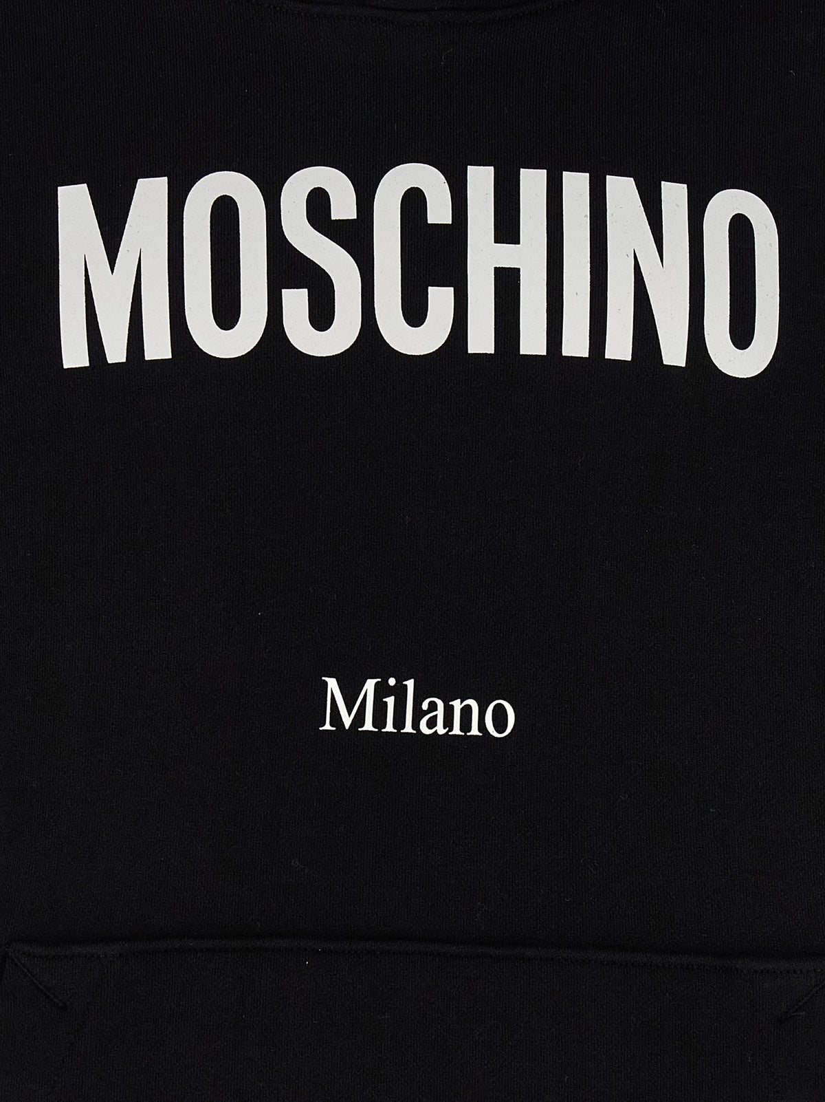 Moschino Men Logo Print Hoodie MOSCHINO