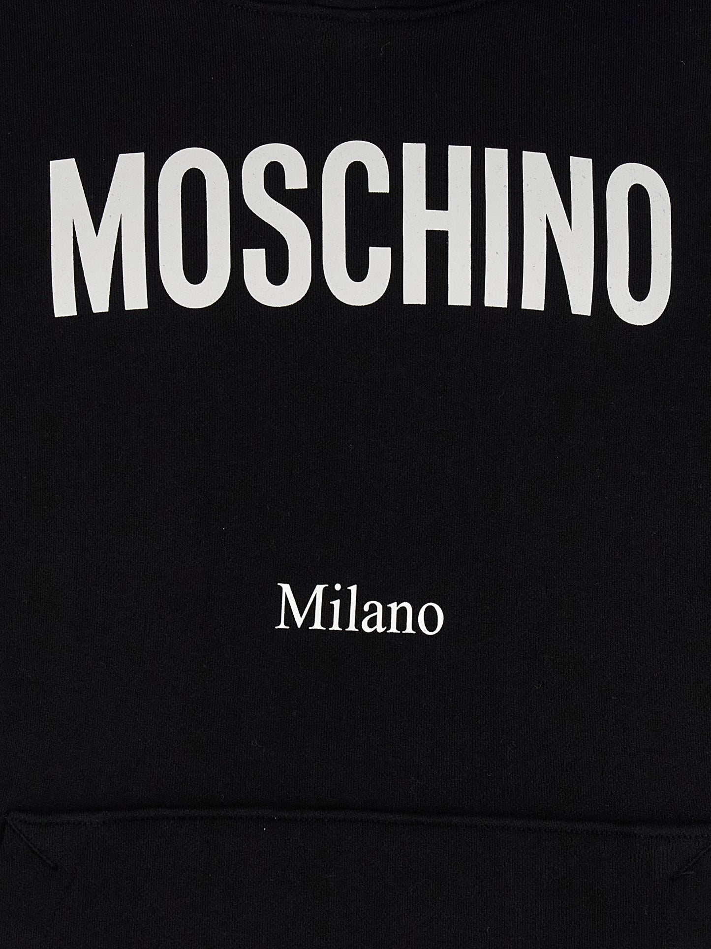 Moschino Men Logo Print Hoodie MOSCHINO
