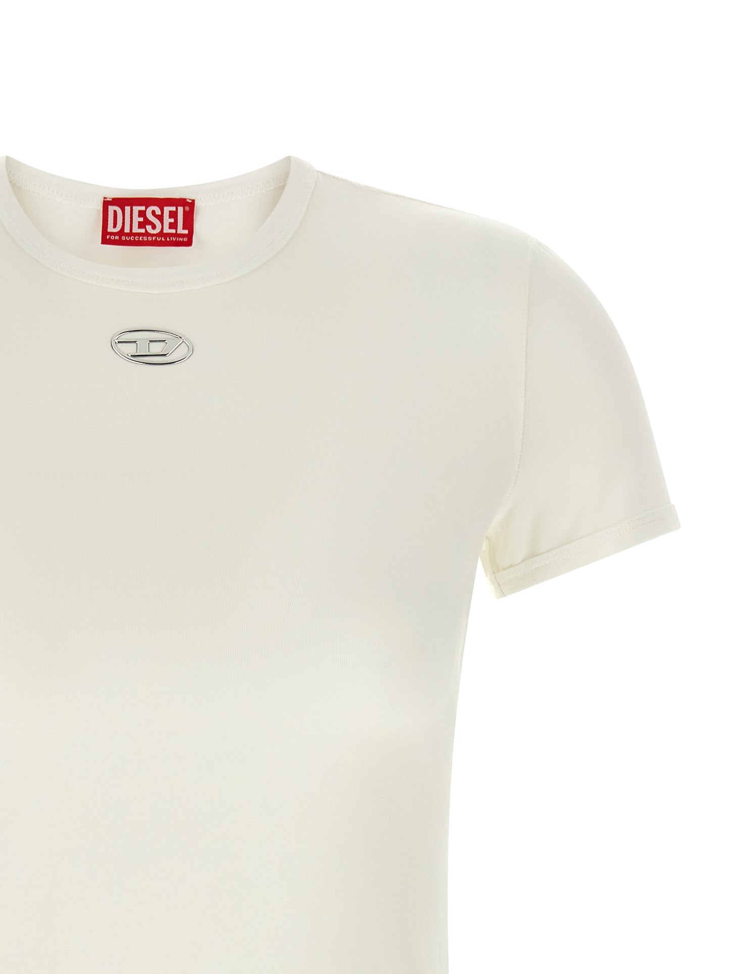 Diesel Women 'Uncutieslong-Od' T-Shirt DIESEL
