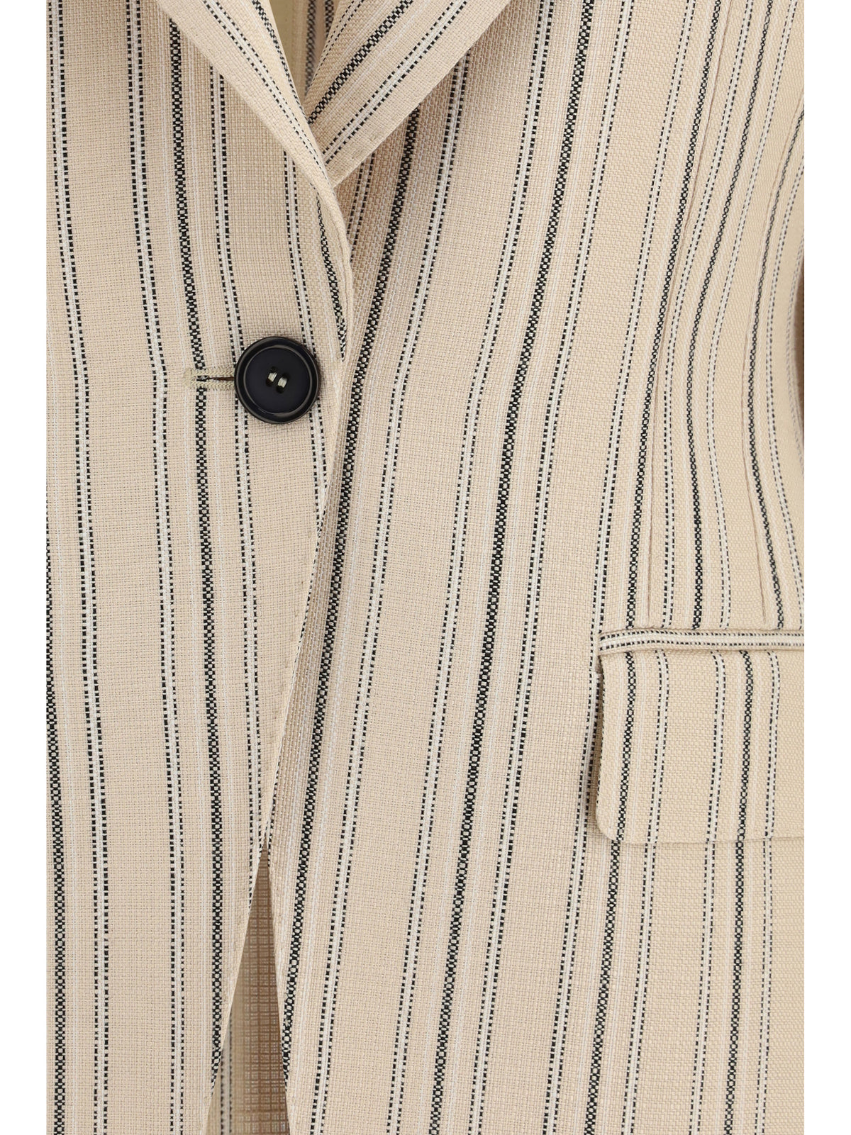 Dolce & Gabbana Women Single-Breasted Regimental Pinstripe Jacket DOLCE & GABBANA