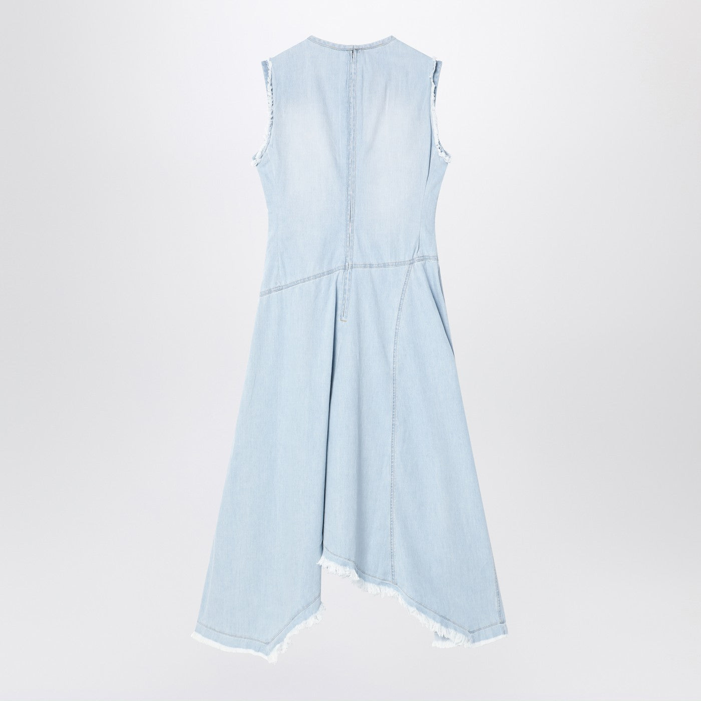 Acne Studios Light Blue Denim Asymmetric Dress Women ACNE STUDIOS