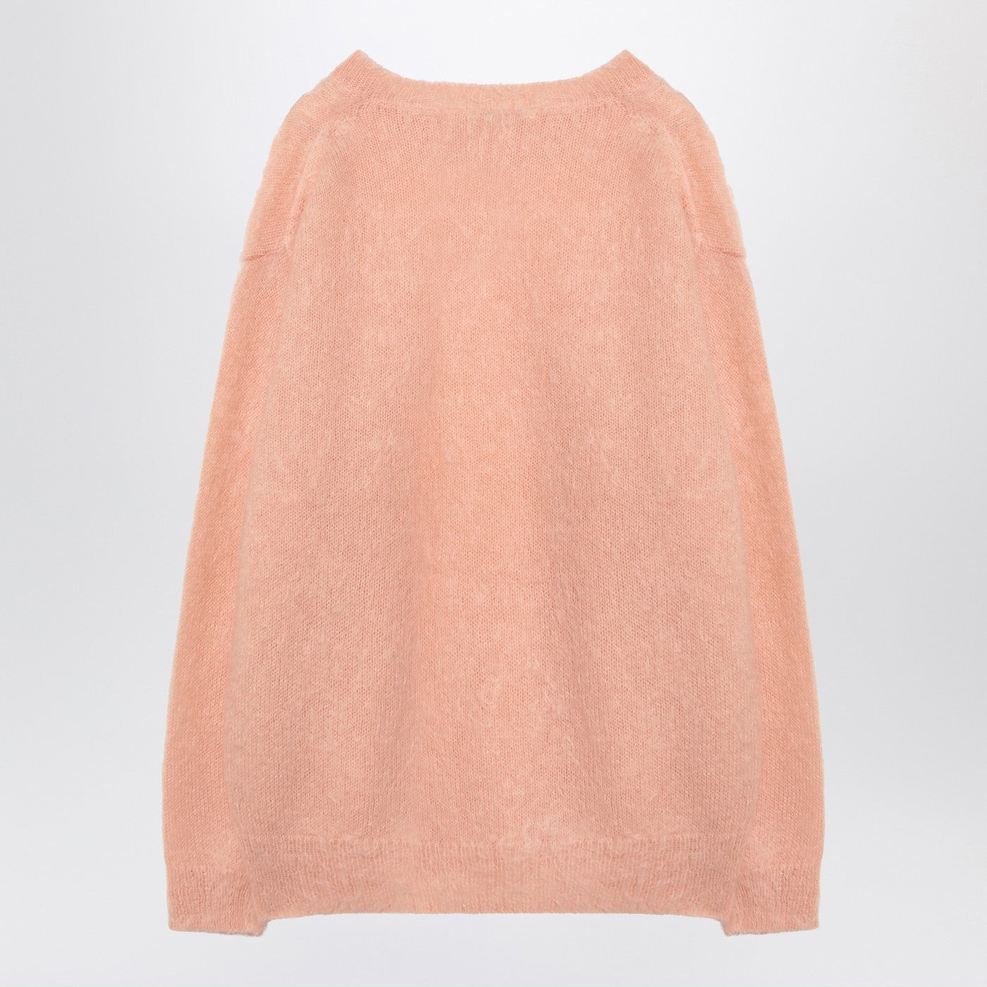 Auralee Pink Mohair And Wool Jumper Men AURALEE