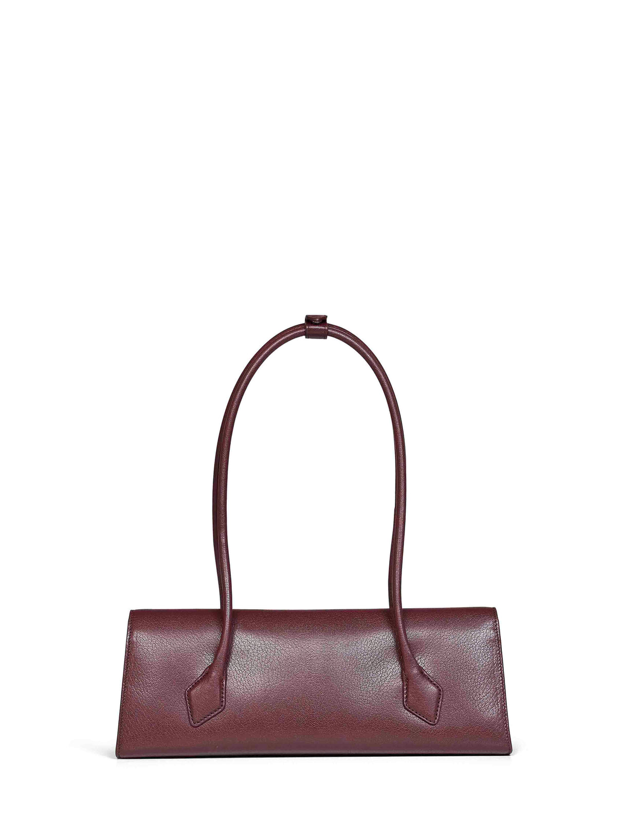 Alaïa Women Garnet Red Le Teckel Flap Medium Shoulder Bag ALAIA