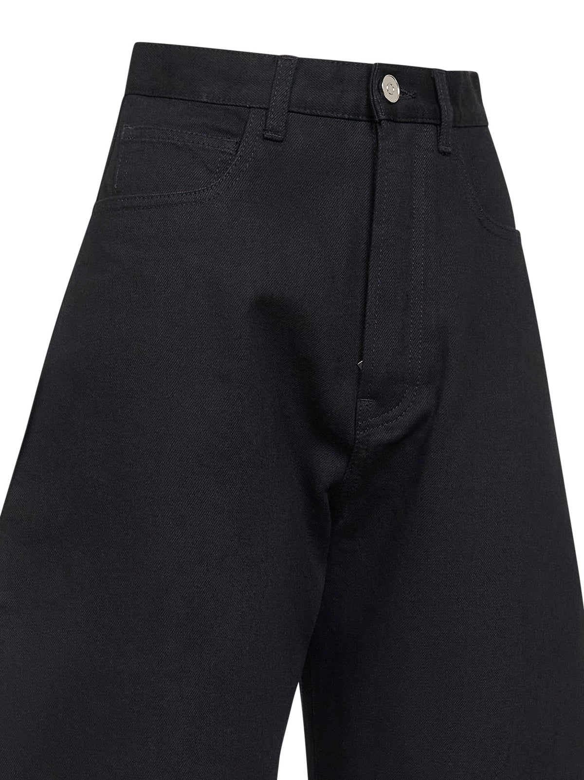 Alaïa Women "Round" Wide-Leg Jeans ALAIA