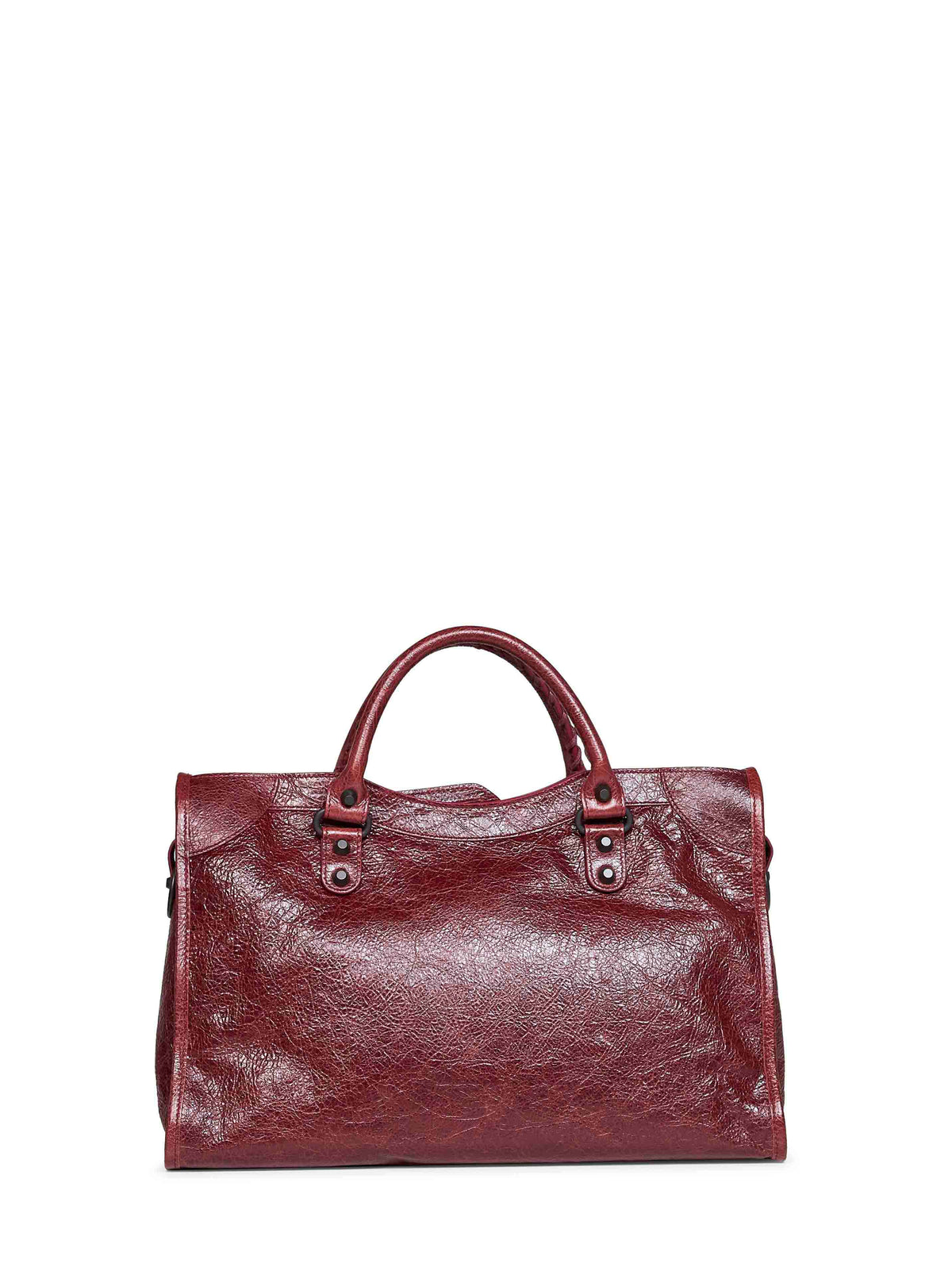 Balenciaga Women Berry Red Le City Medium Bag Handbag BALENCIAGA