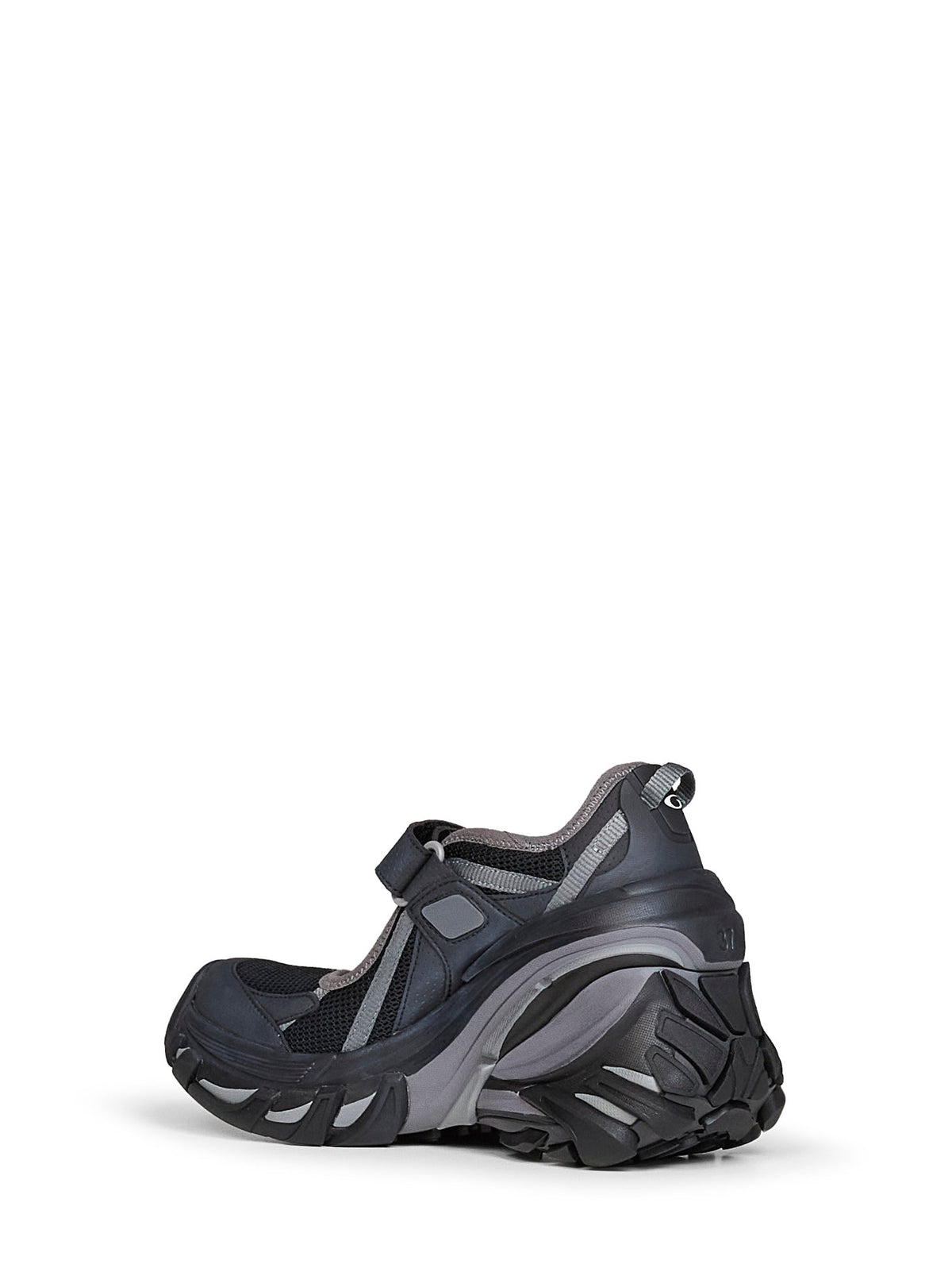 Balenciaga Women Black Hydra Mary Jane Wedge Sneakers BALENCIAGA