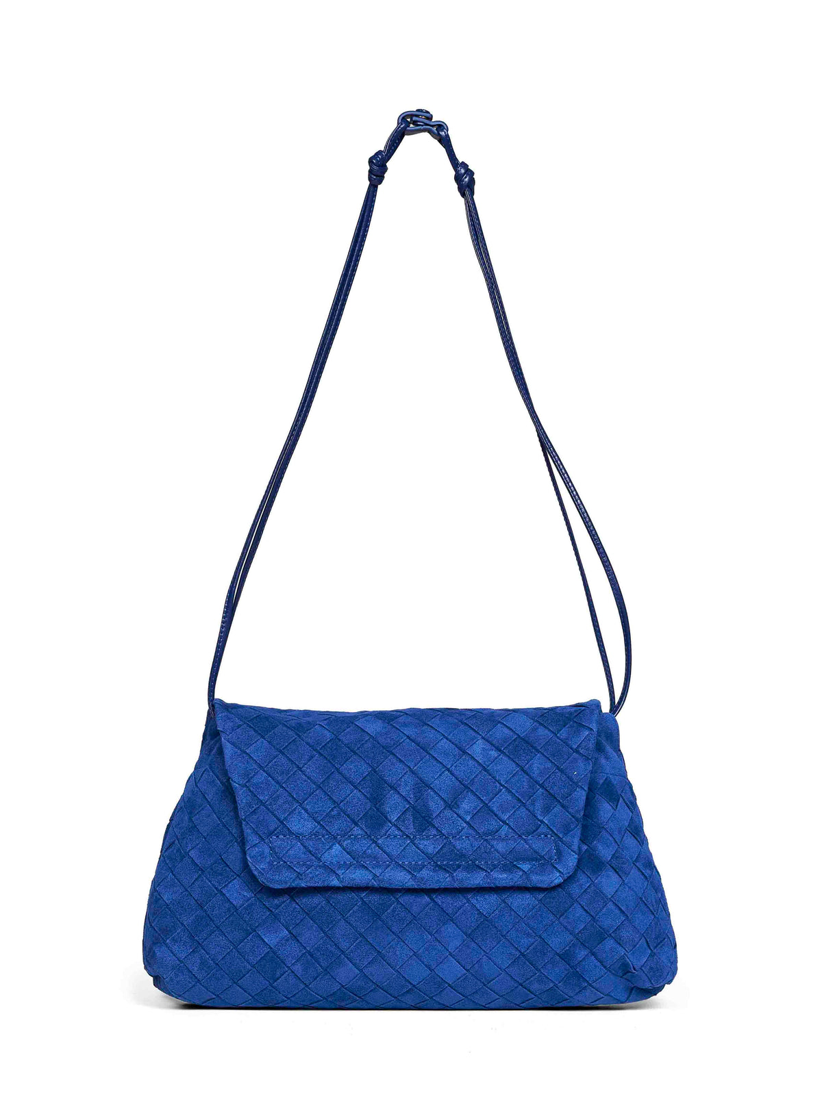 Bottega Veneta Women Blue Royal Giorno Pouch BOTTEGA VENETA