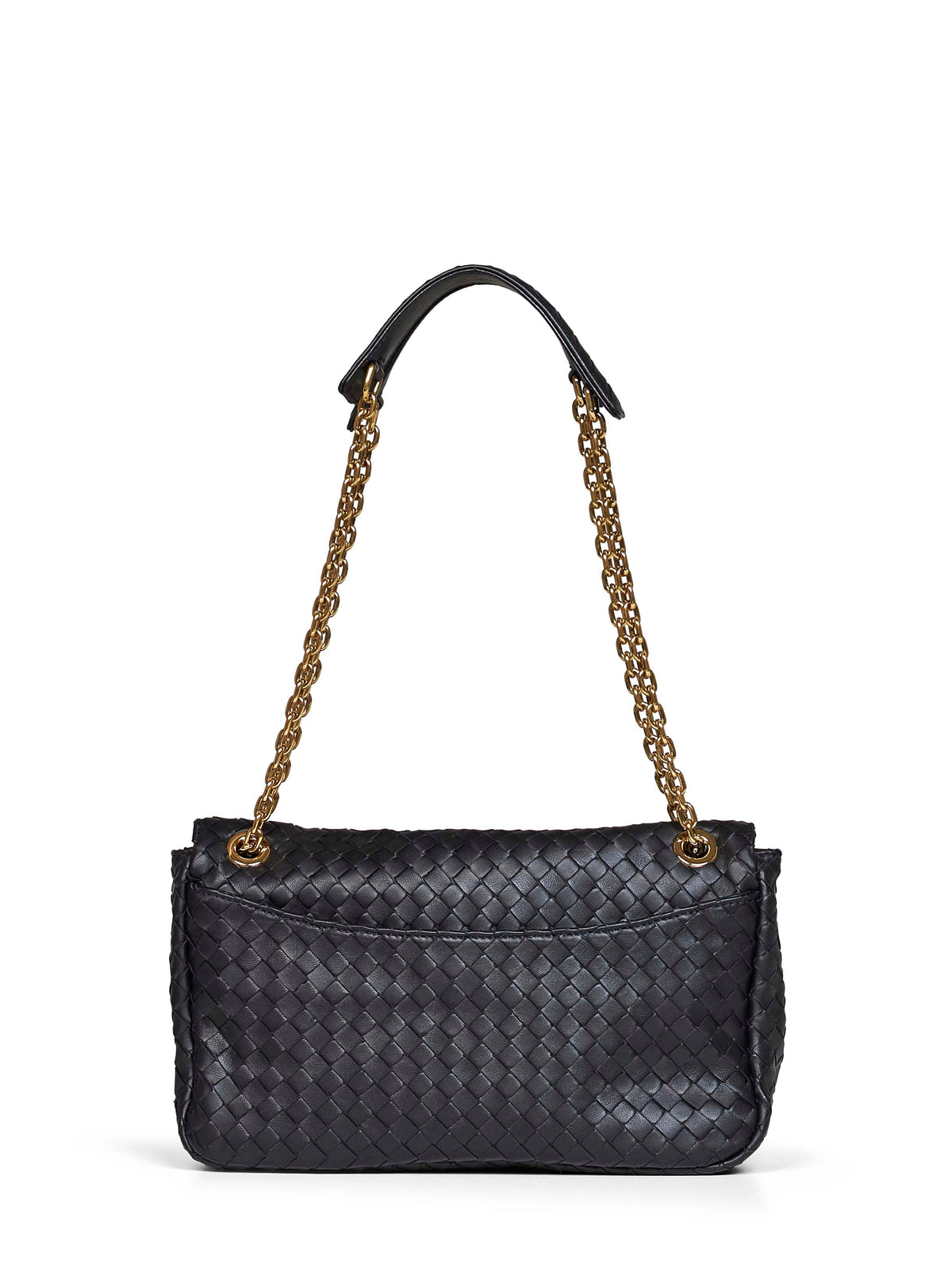 Bottega Veneta Women Black Madison Shoulder Bag BOTTEGA VENETA