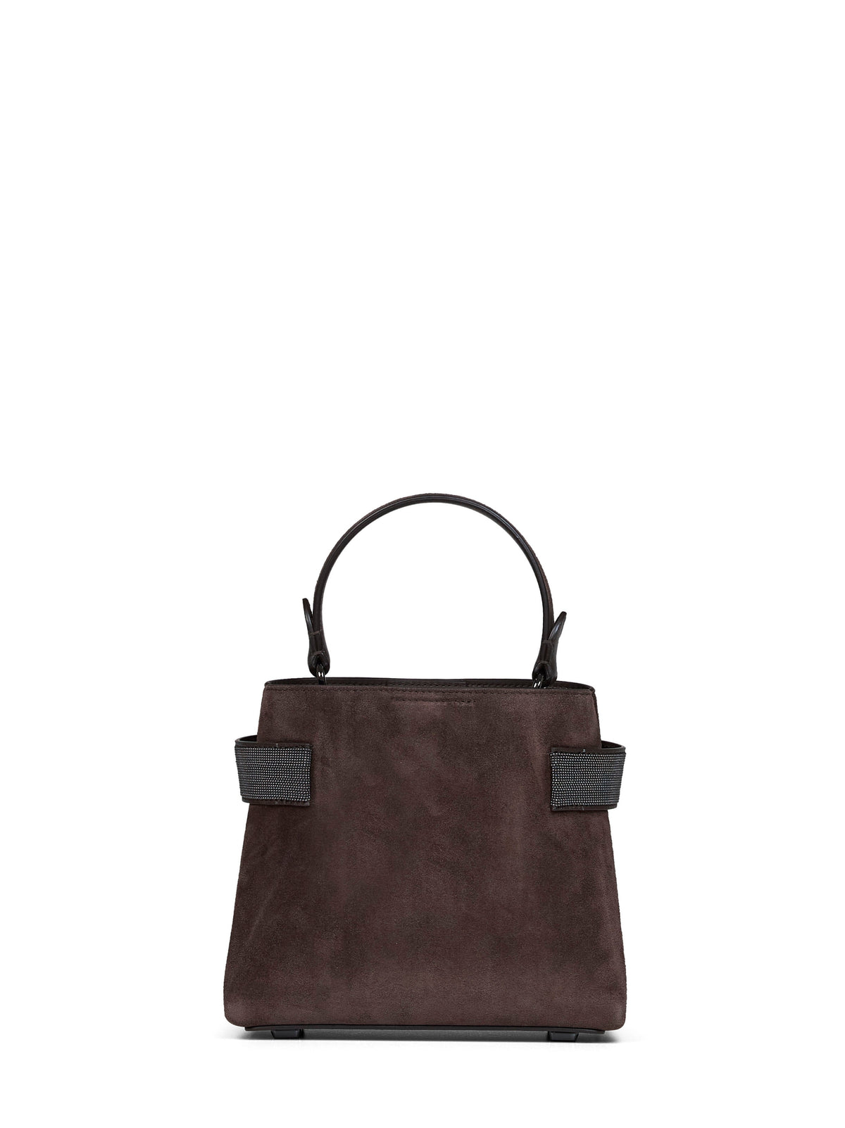 Brunello Cucinelli Women Espresso Essence Small Top-Handle Bag BRUNELLO CUCINELLI