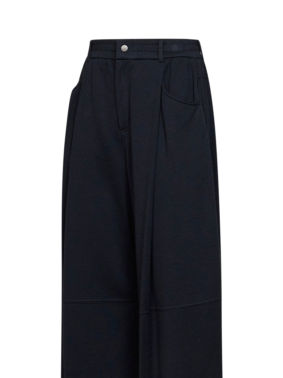 Brunello Cucinelli Women Cobalt Blue Cotton And Silk Interlock Track Pants BRUNELLO CUCINELLI
