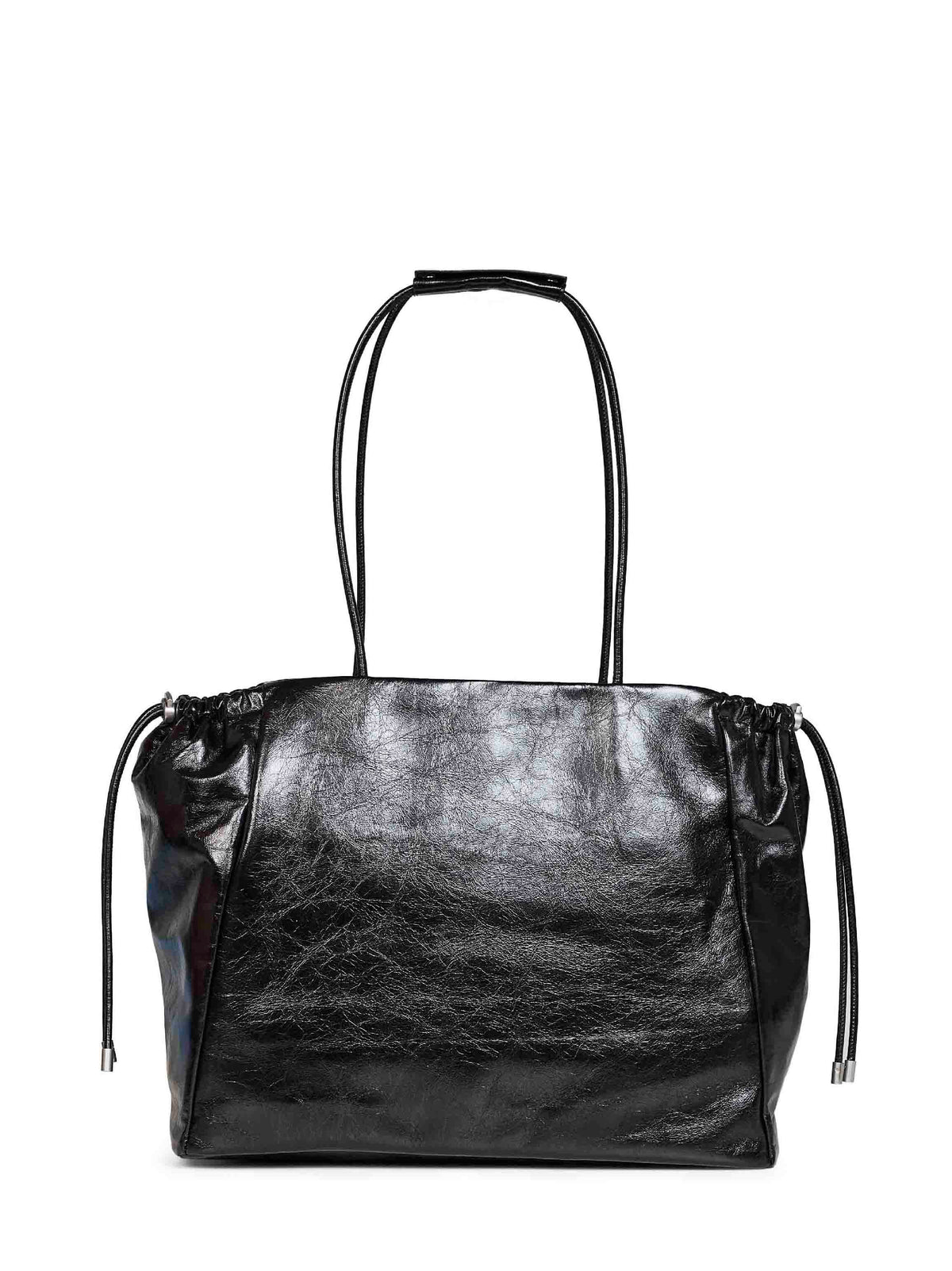 Diesel Women Black Scrunch-D Tote Bag DIESEL