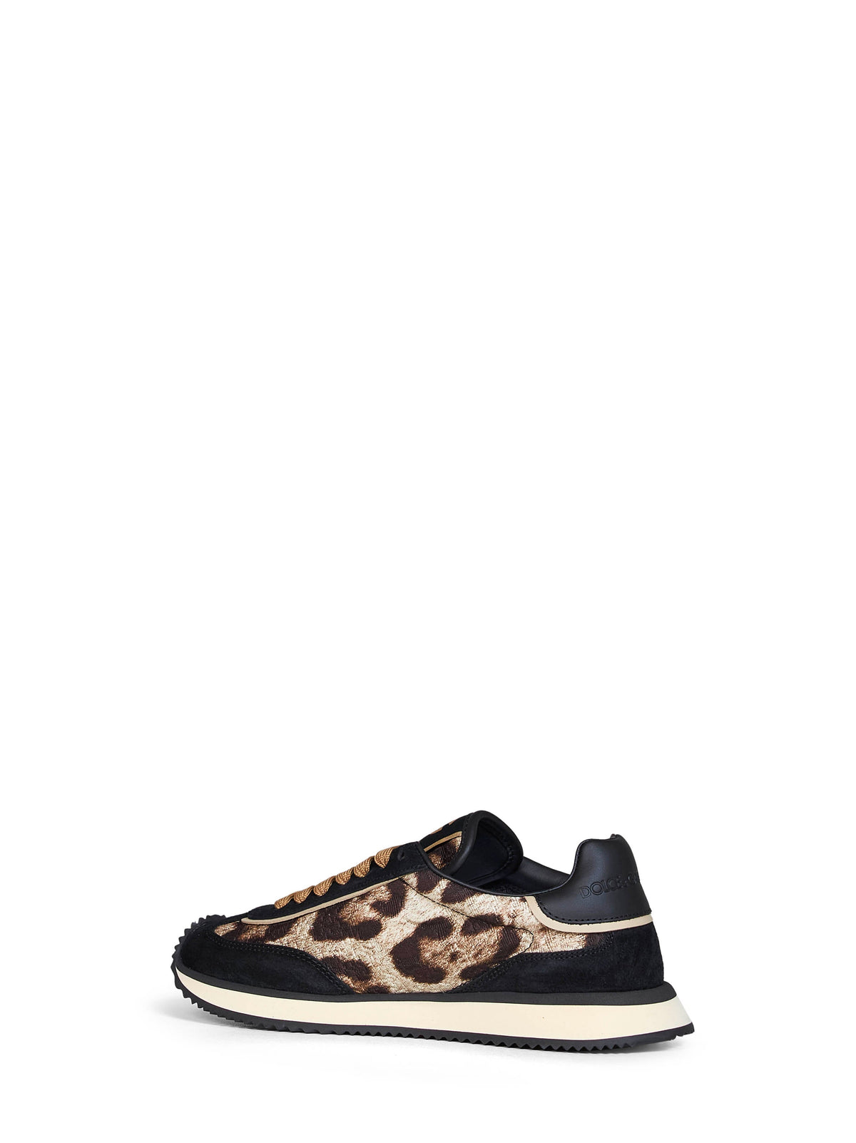 Dolce & Gabbana Women Leo-Print Fabric Dg Cushion Sneakers DOLCE & GABBANA