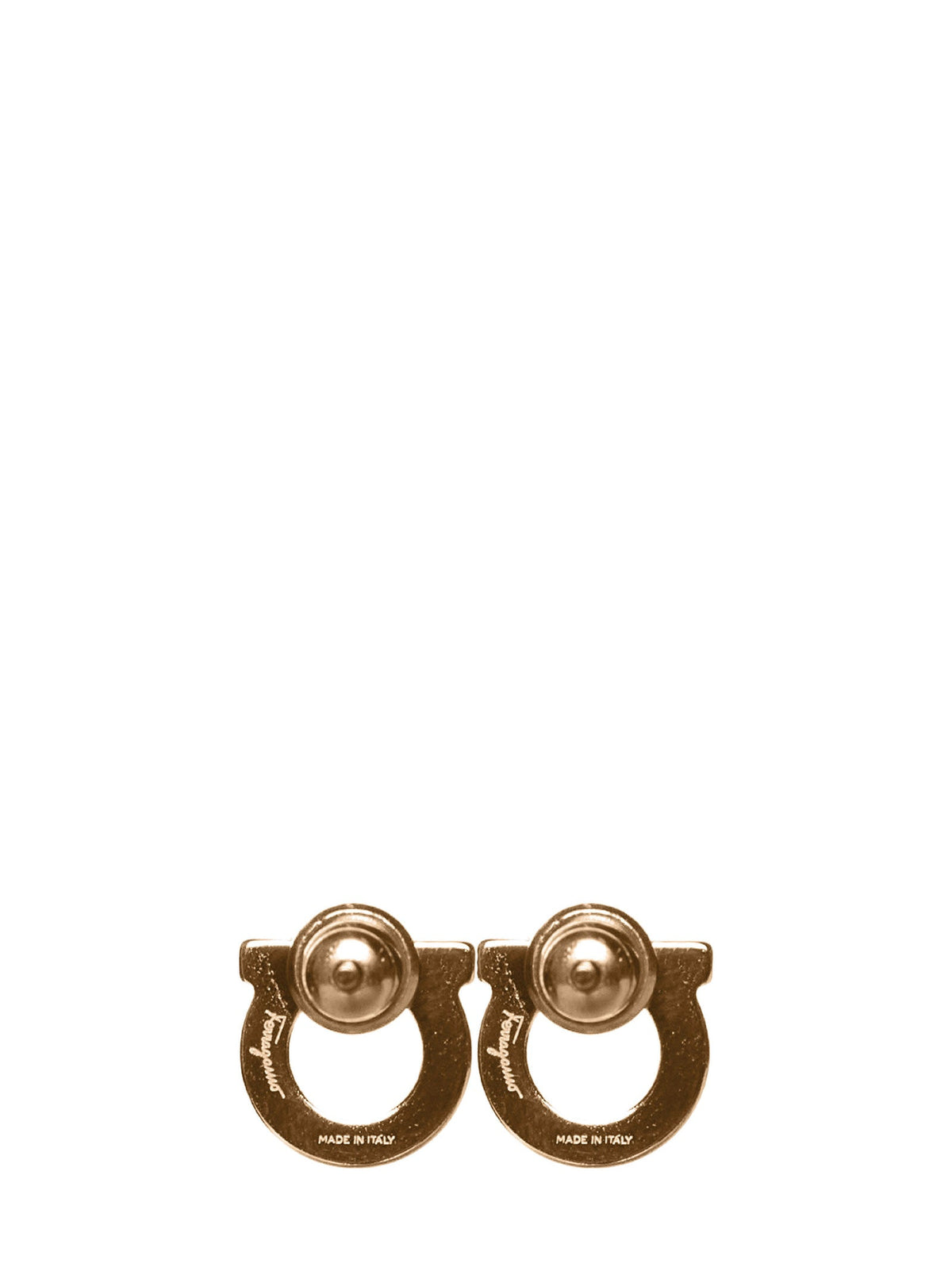 Ferragamo Women Rhinestones Gancini Earrings By Ferragamo FERRAGAMO