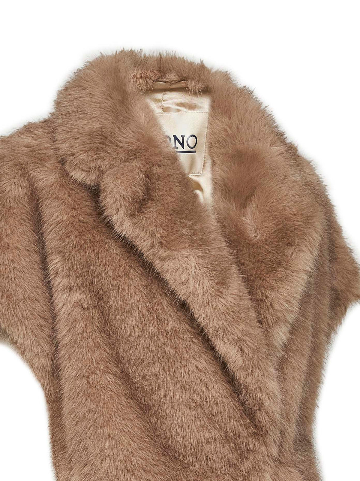 Herno Women Chantilly Long-Hair Faux Fur Vest HERNO