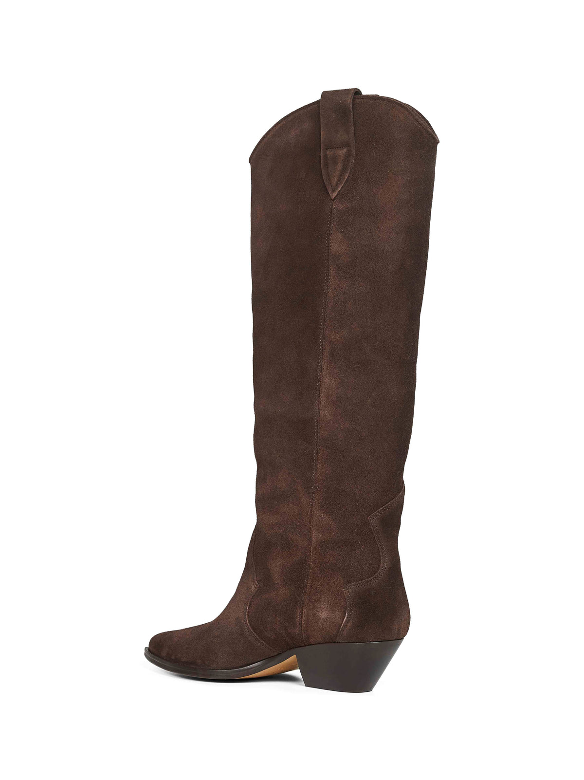 Isabel Marant Women Chocolate Denvee Texan Boots ISABEL MARANT