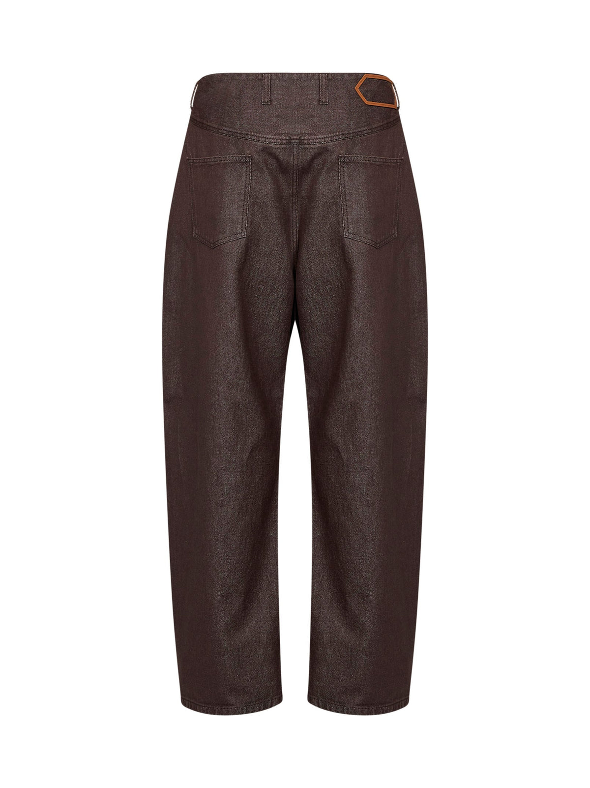 Jacquemus Men Brown The De-Nîmes Denim Tempo Curved-Leg Jeans JACQUEMUS