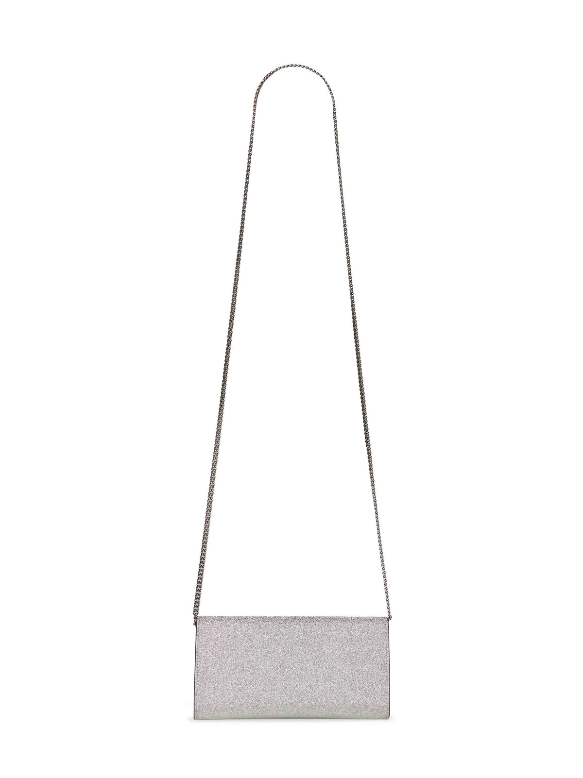 Jimmy Choo Women Silver Emmie Chain Clutch Bag JIMMY CHOO