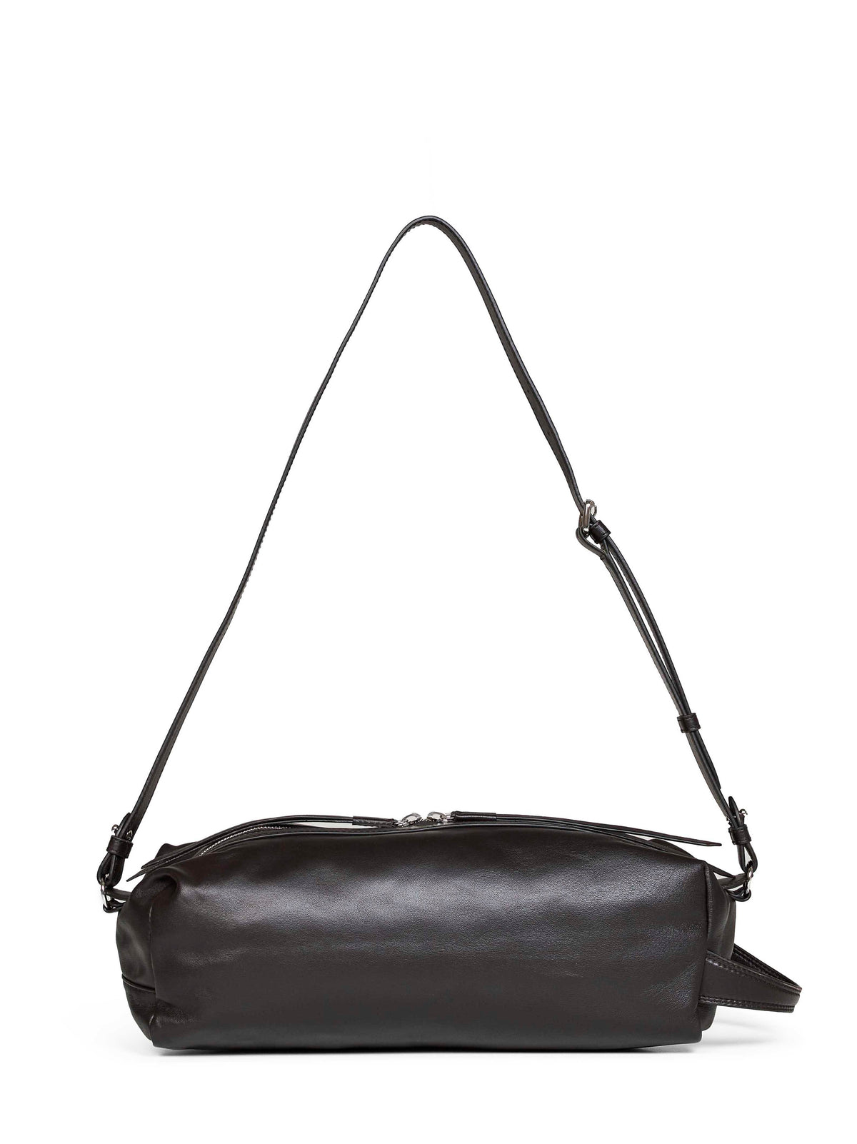 Lemaire Women Dark Chocolate The Care Slingback Shoulder Bag LEMAIRE