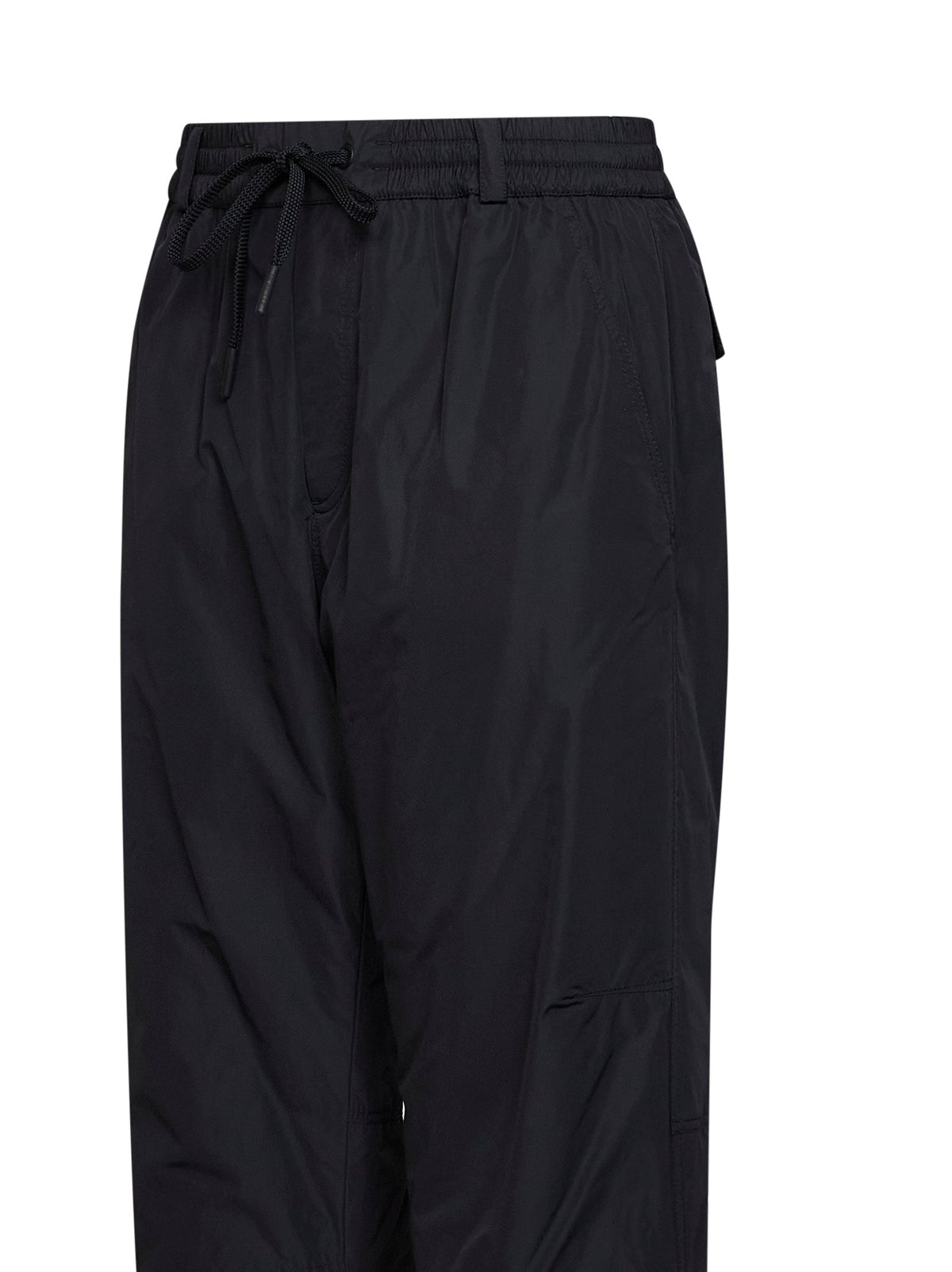 Moncler Grenoble Men Black Micro-Soft Joggers MONCLER GRENOBLE
